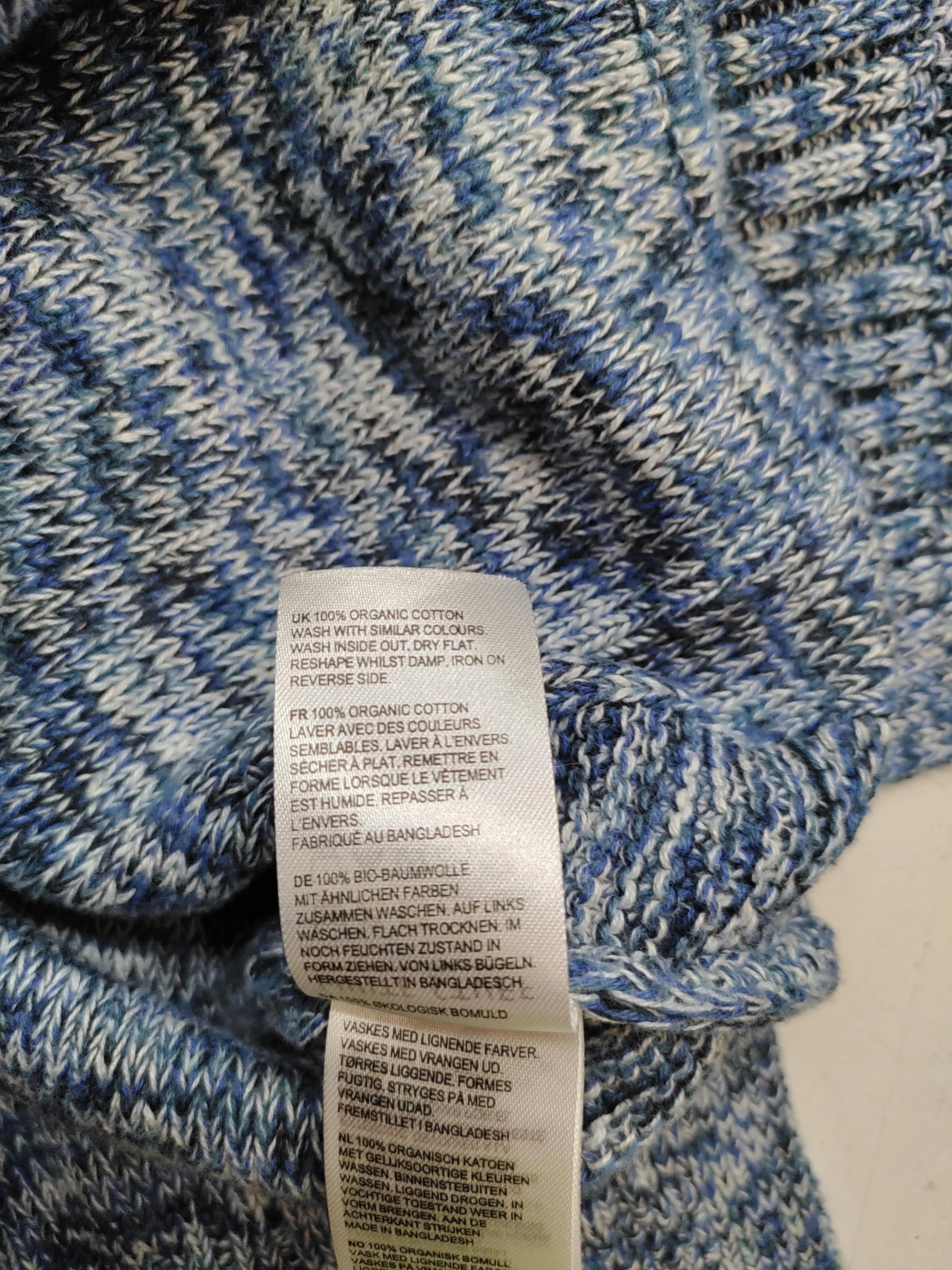 White Stuff Women's Jumper UK 10 Blue 100% Cotton Crew Neck Pullover - Image 6