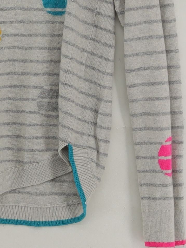 White Stuff Women's Jumper UK 10 Grey Viscose with Nylon, Wool, Angora Pullover - Image 4