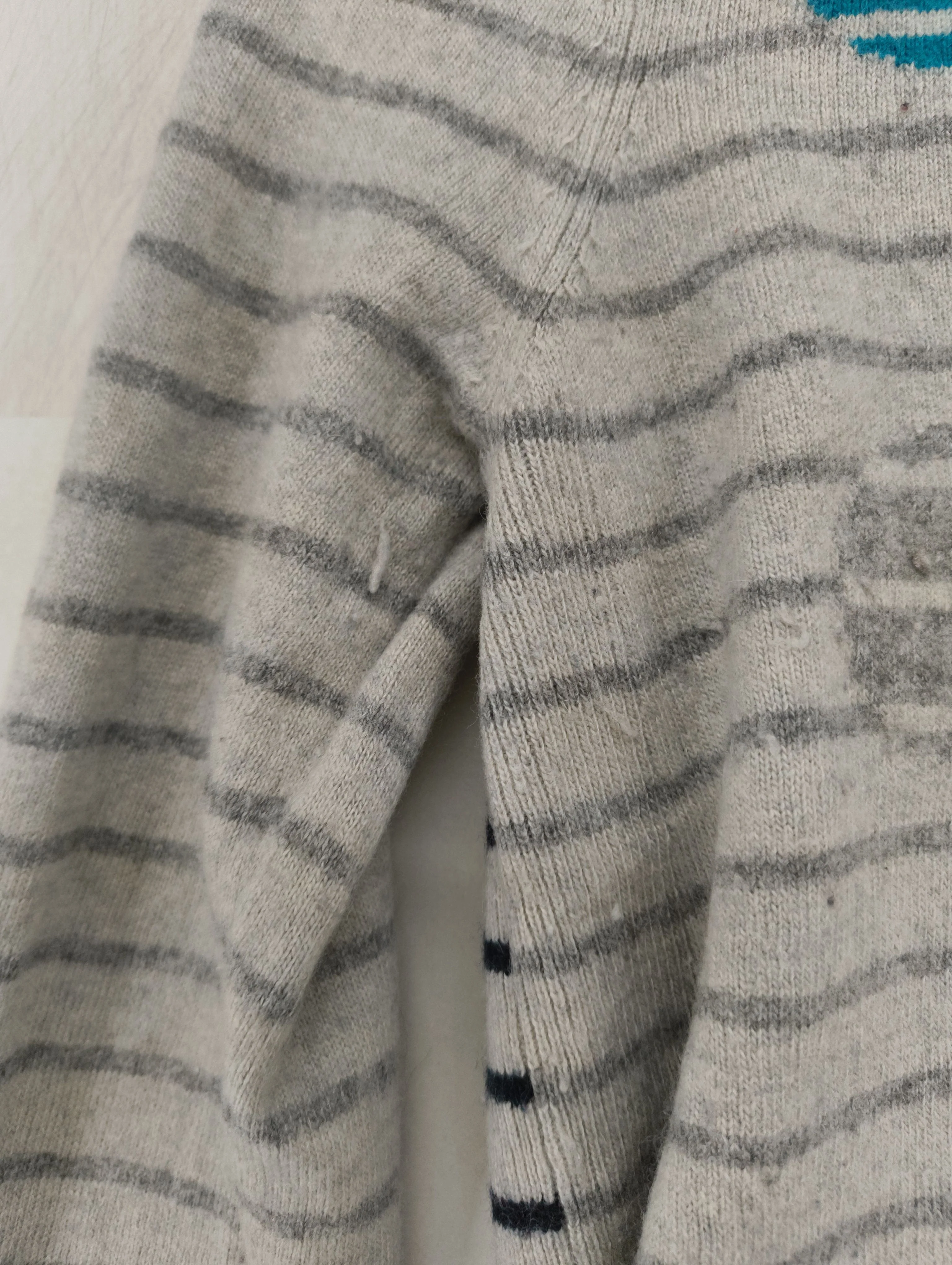 White Stuff Women's Jumper UK 10 Grey Viscose with Nylon, Wool, Angora Pullover - Image 5