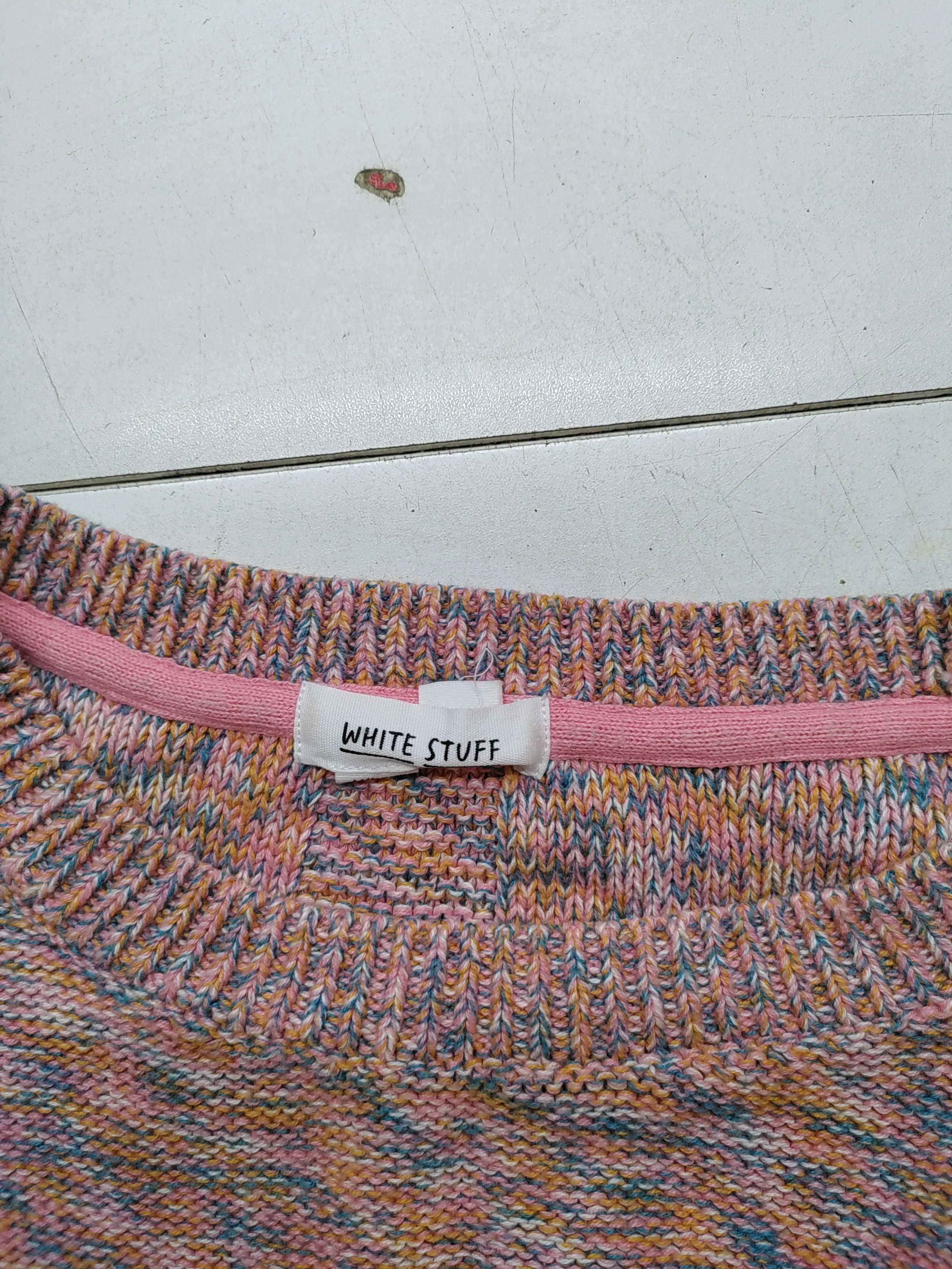 White Stuff Women's Jumper UK 10 Multi 100% Cotton Crew Neck Pullover - Image 5