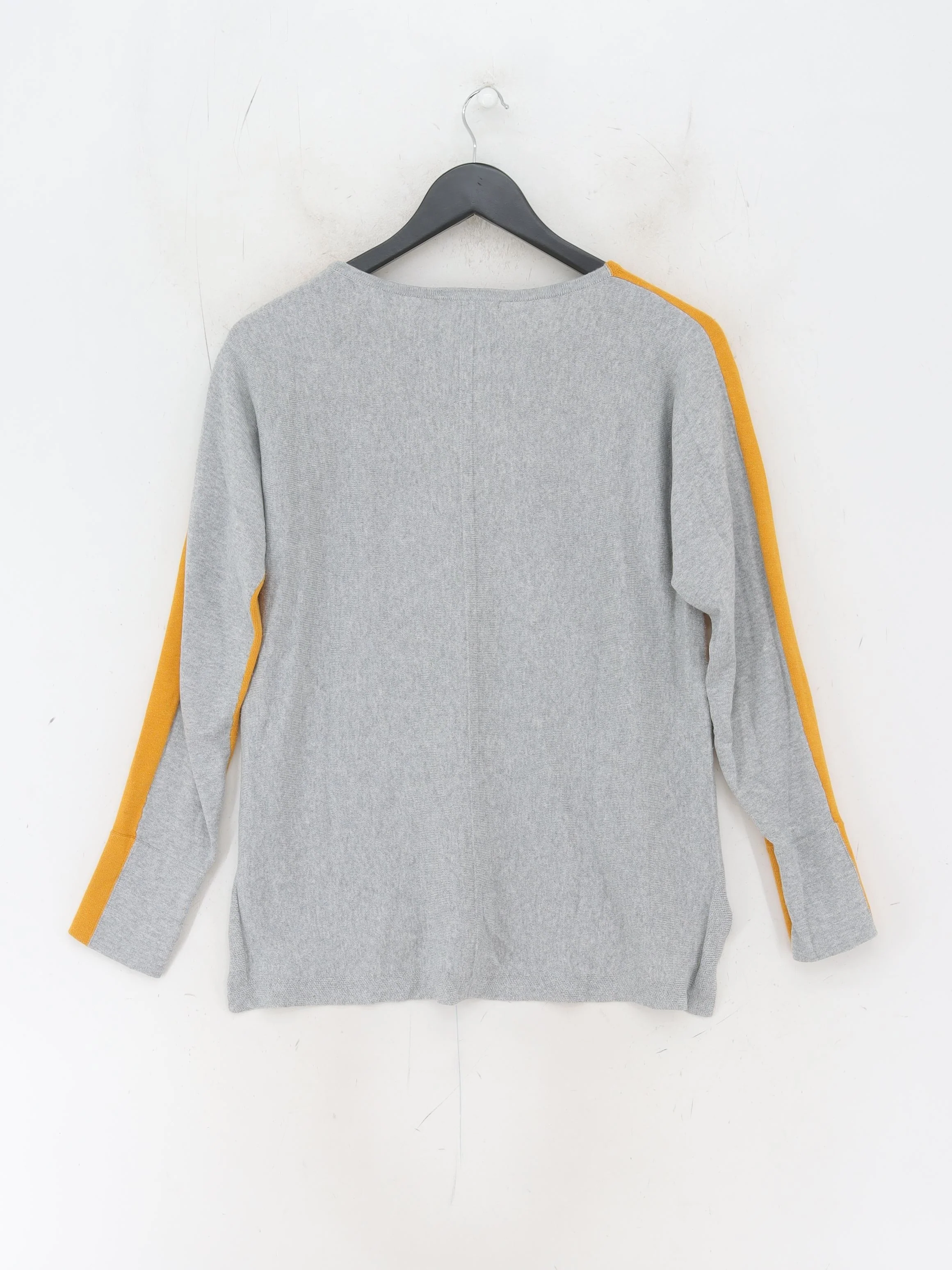 White Stuff Women's Jumper UK 10 Yellow Cotton - Image 2