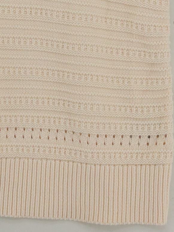 White Stuff Women's Jumper UK 12 Cream 100% Other Round Neck Vest - Image 4