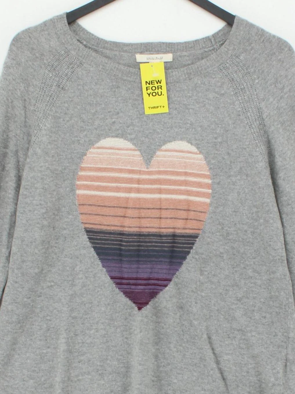 White Stuff Women's Jumper UK 12 Grey Viscose - Image 3