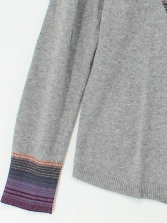 White Stuff Women's Jumper UK 12 Grey Viscose - Image 4