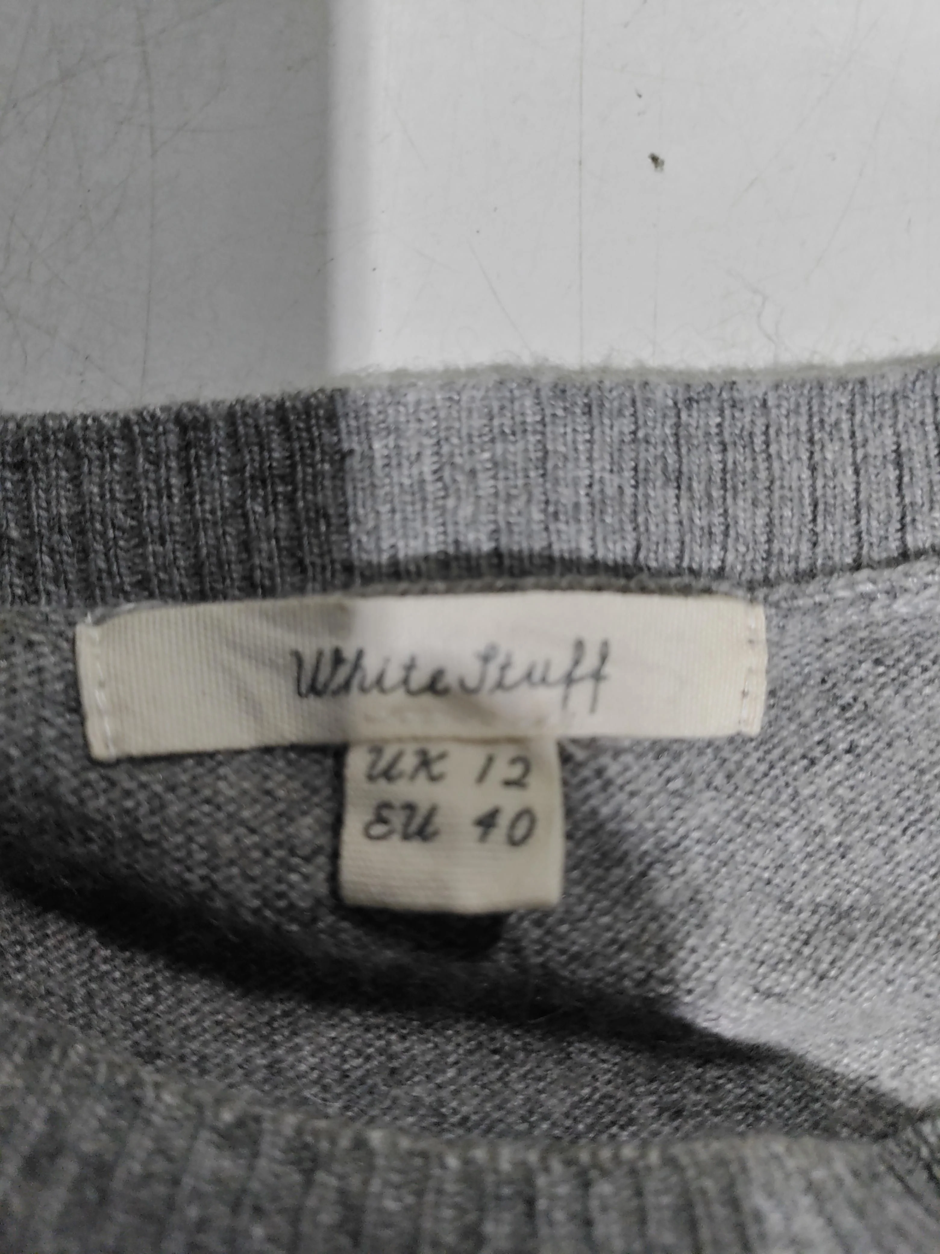 White Stuff Women's Jumper UK 12 Grey Viscose - Image 5