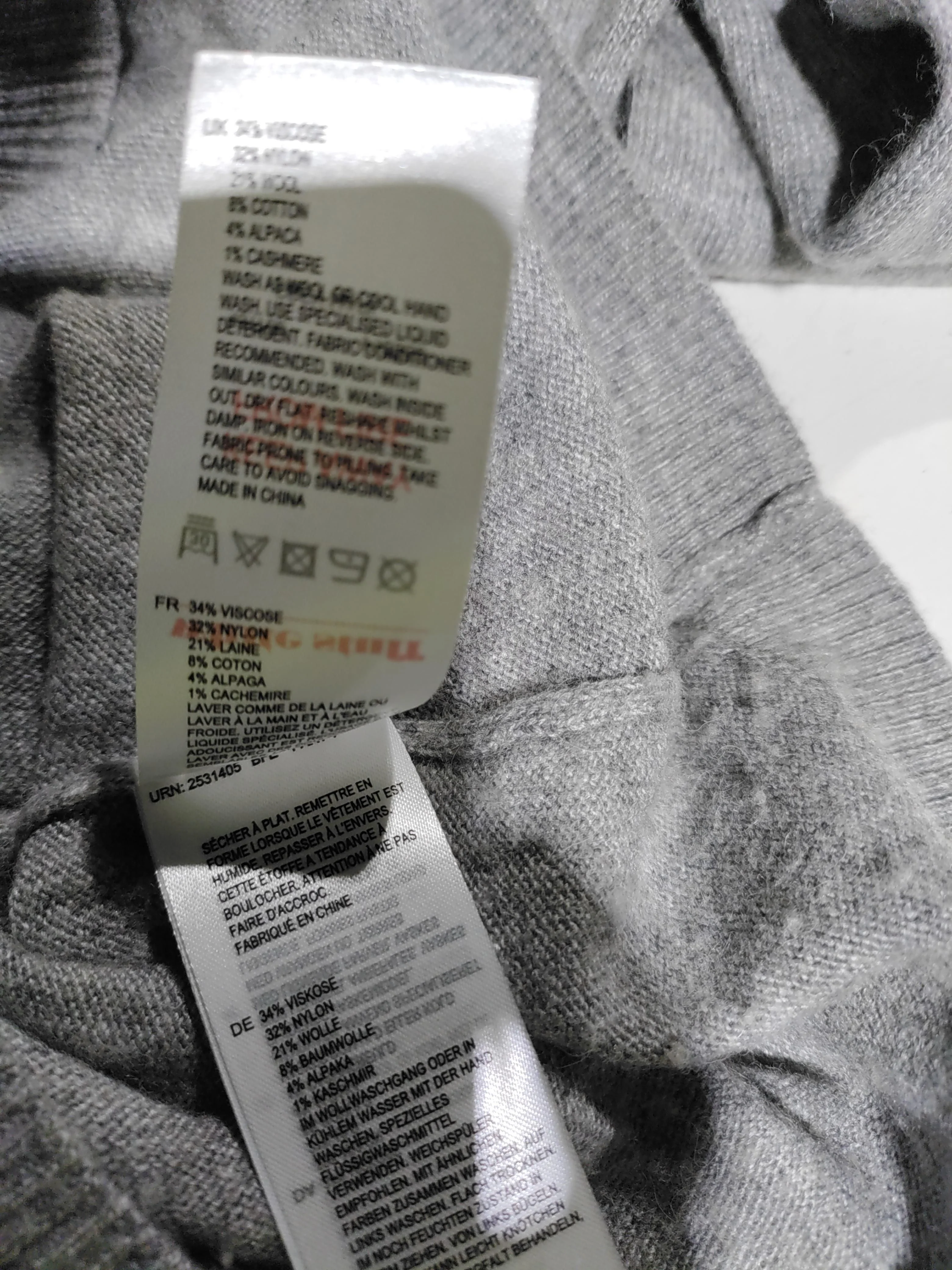 White Stuff Women's Jumper UK 12 Grey Viscose - Image 6
