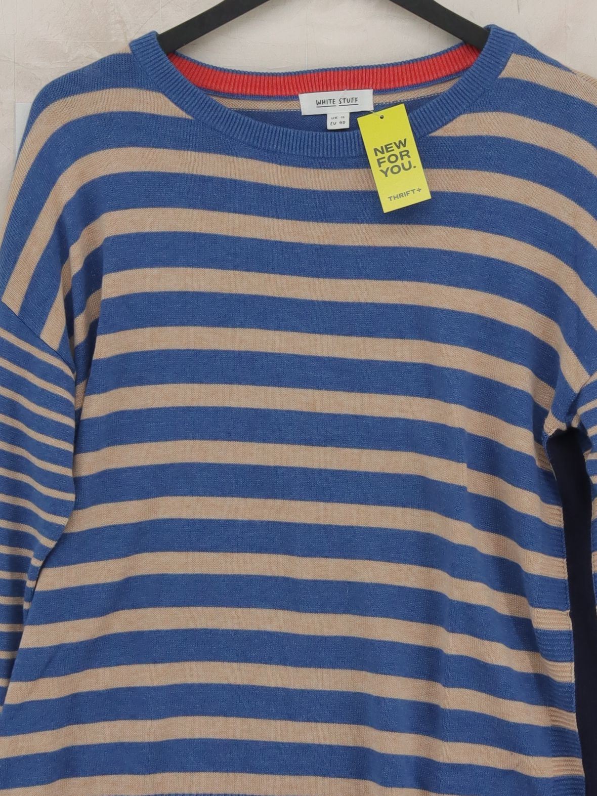 White Stuff Women's Jumper UK 12 Multi Cotton - Image 3
