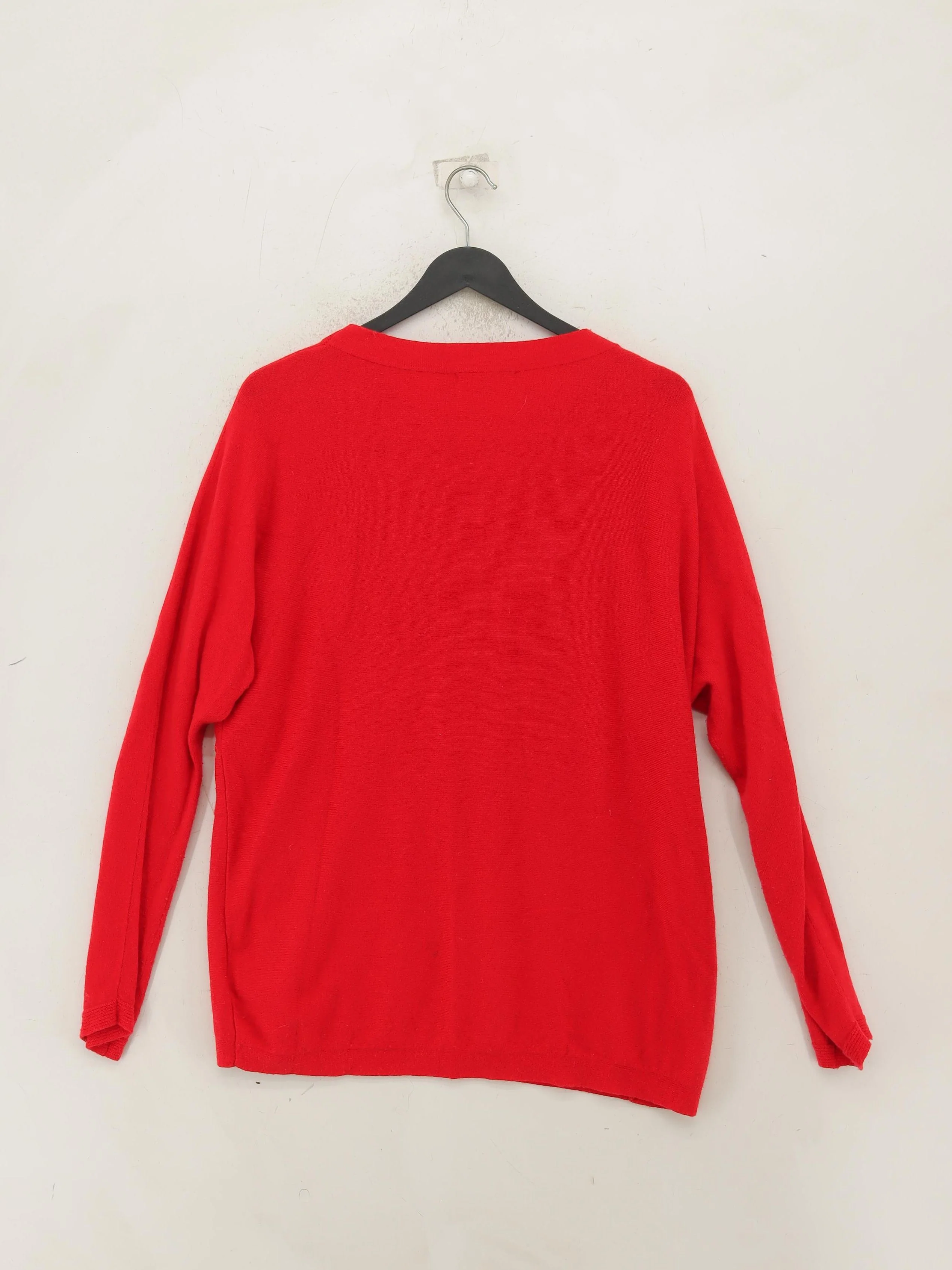 White Stuff Women's Jumper UK 14 Red Viscose with Nylon, Wool, Cotton Pullover - Image 2