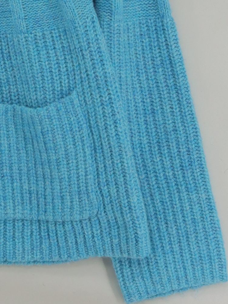 White Stuff Women's Jumper UK 16 Blue Polyester with Nylon, Wool Pullover - Image 4