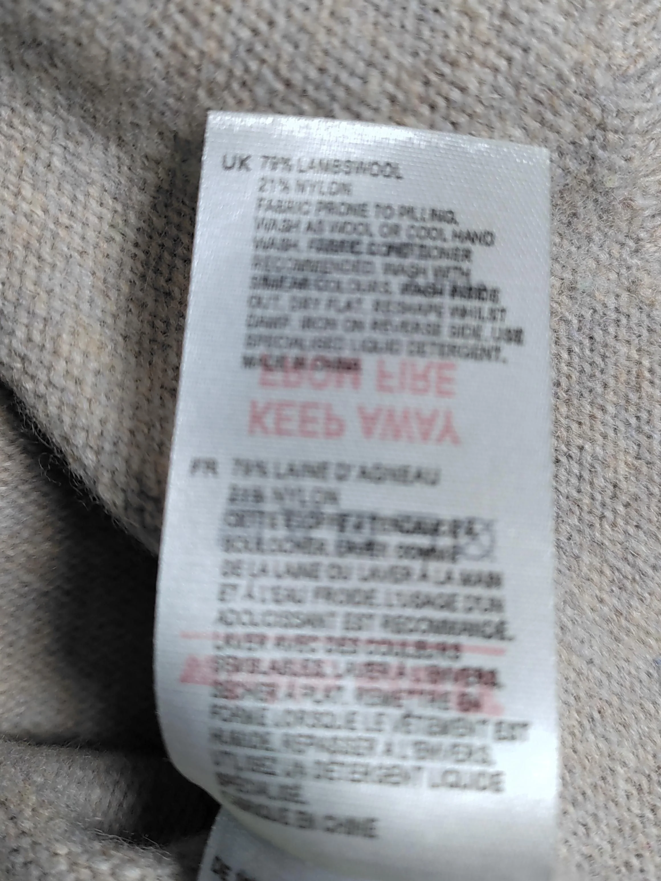 White Stuff Women's Jumper UK 16 Brown Wool with Nylon Pullover - Image 6