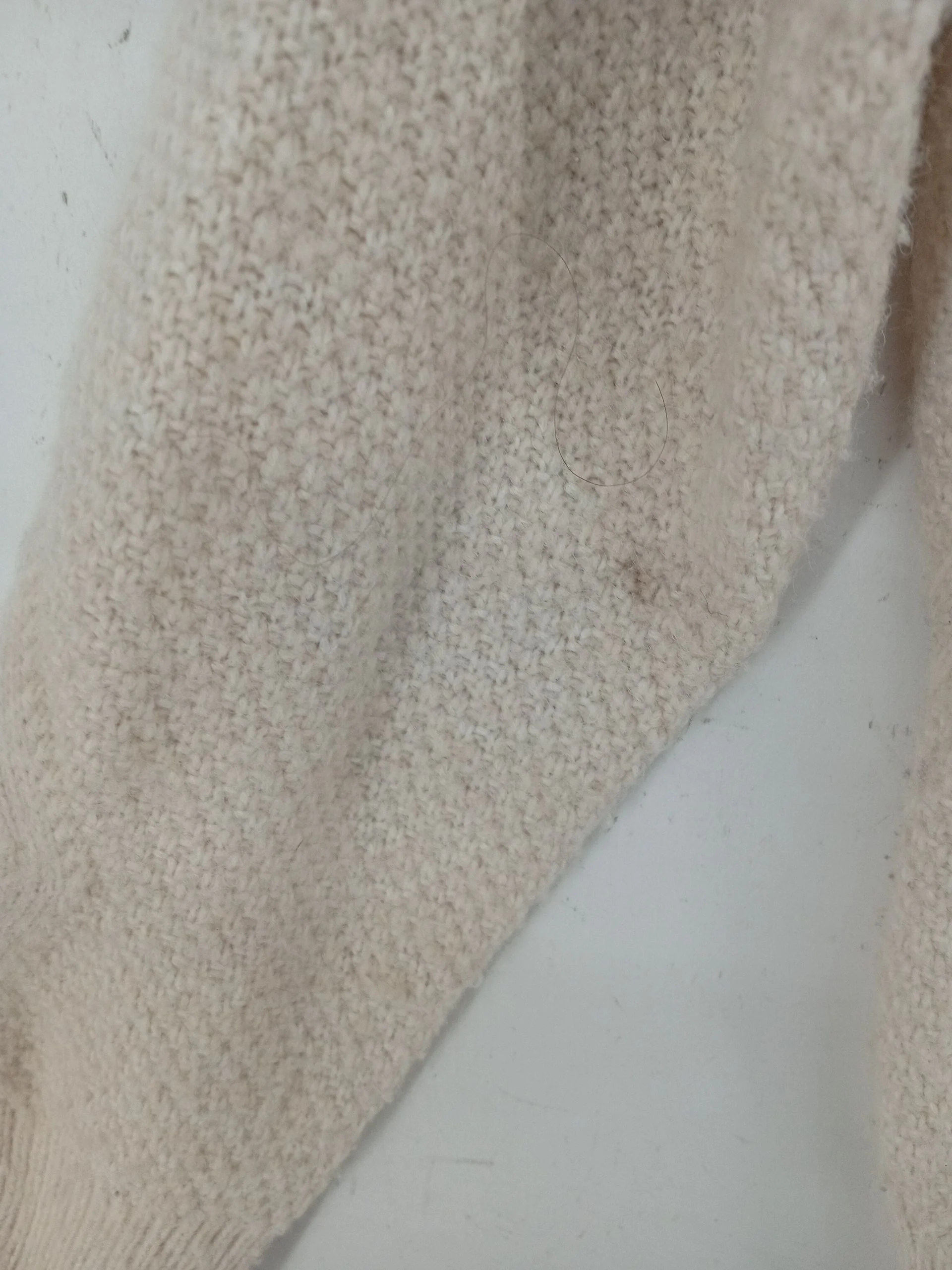 White Stuff Women's Jumper UK 16 Cream Polyamide with Acrylic, Wool Pullover - Image 5