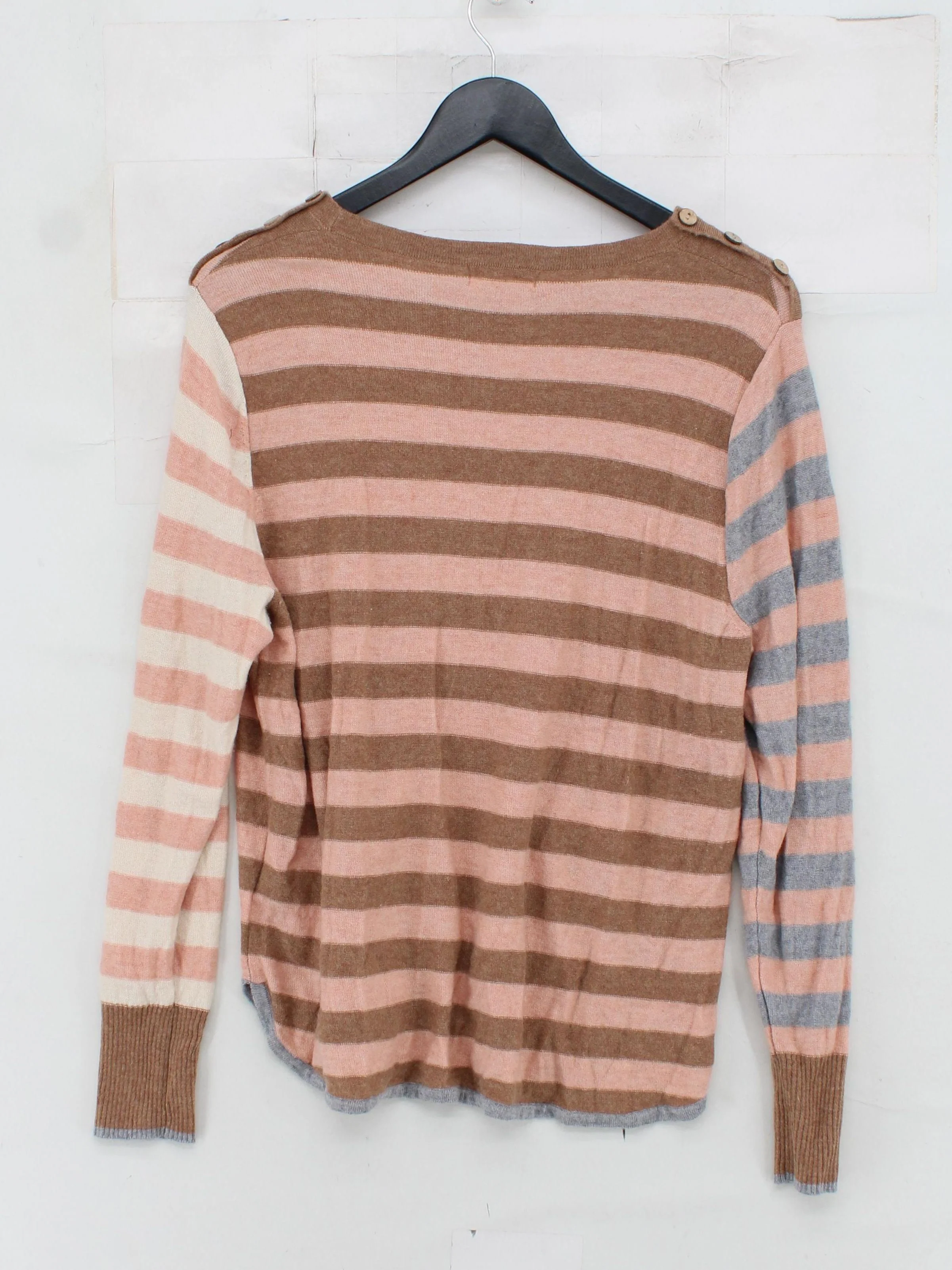 White Stuff Women's Jumper UK 16 Multi Viscose with Nylon, Wool Pullover - Image 2