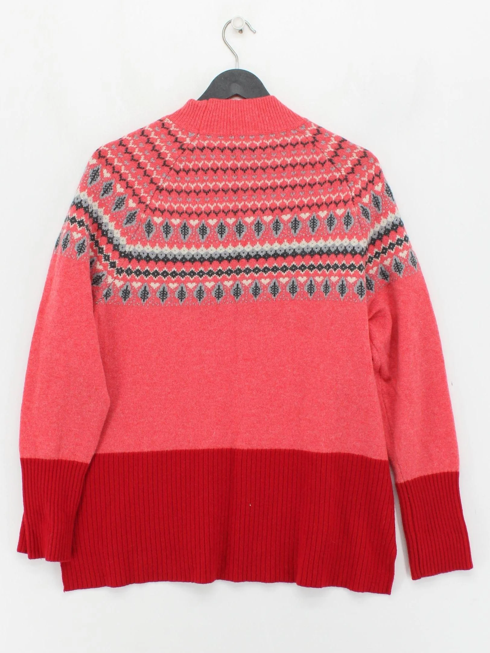 White Stuff Women's Jumper UK 16 Red Wool with Nylon Pullover - Image 2