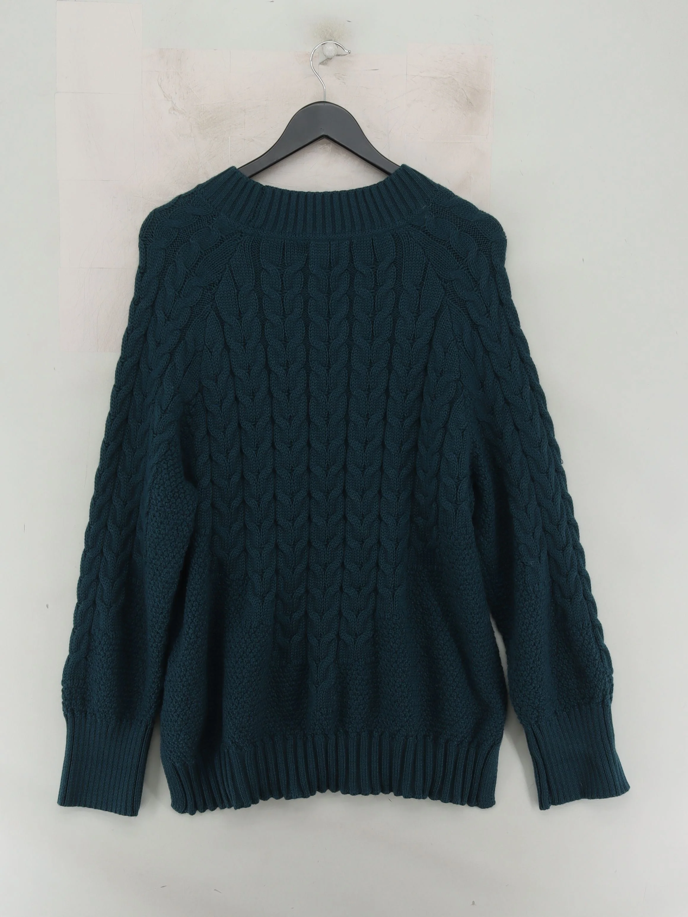 White Stuff Women's Jumper UK 20 Blue 100% Other Crew Neck Pullover - Image 2