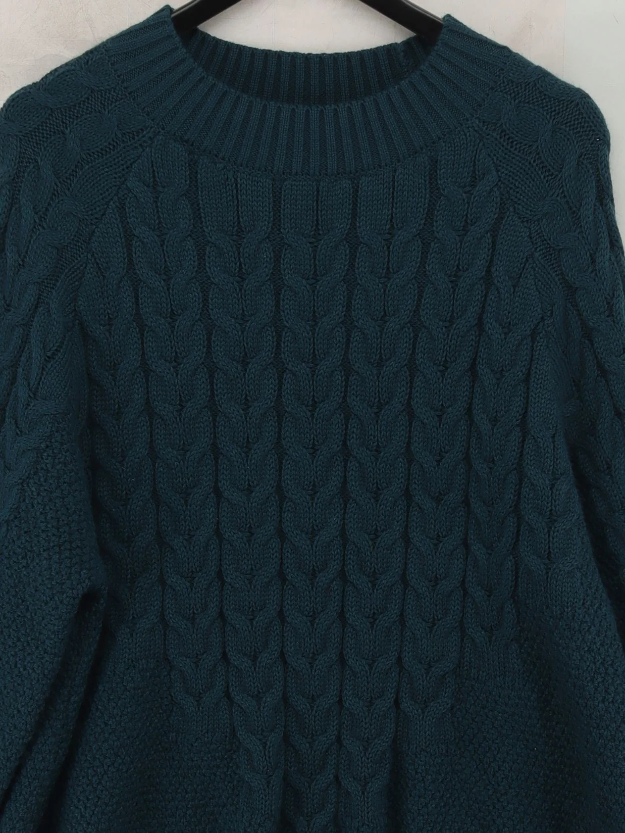 White Stuff Women's Jumper UK 20 Blue 100% Other Crew Neck Pullover - Image 3