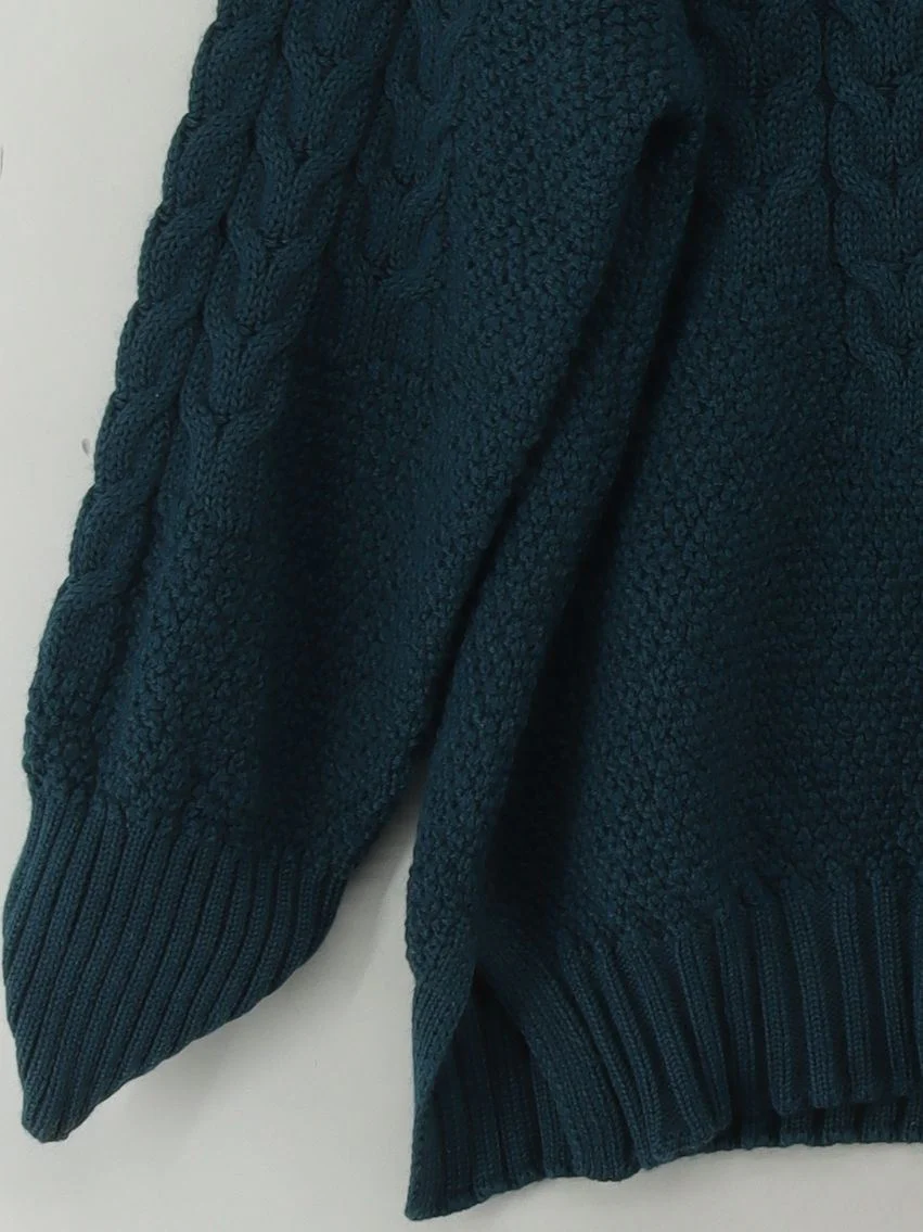 White Stuff Women's Jumper UK 20 Blue 100% Other Crew Neck Pullover - Image 4