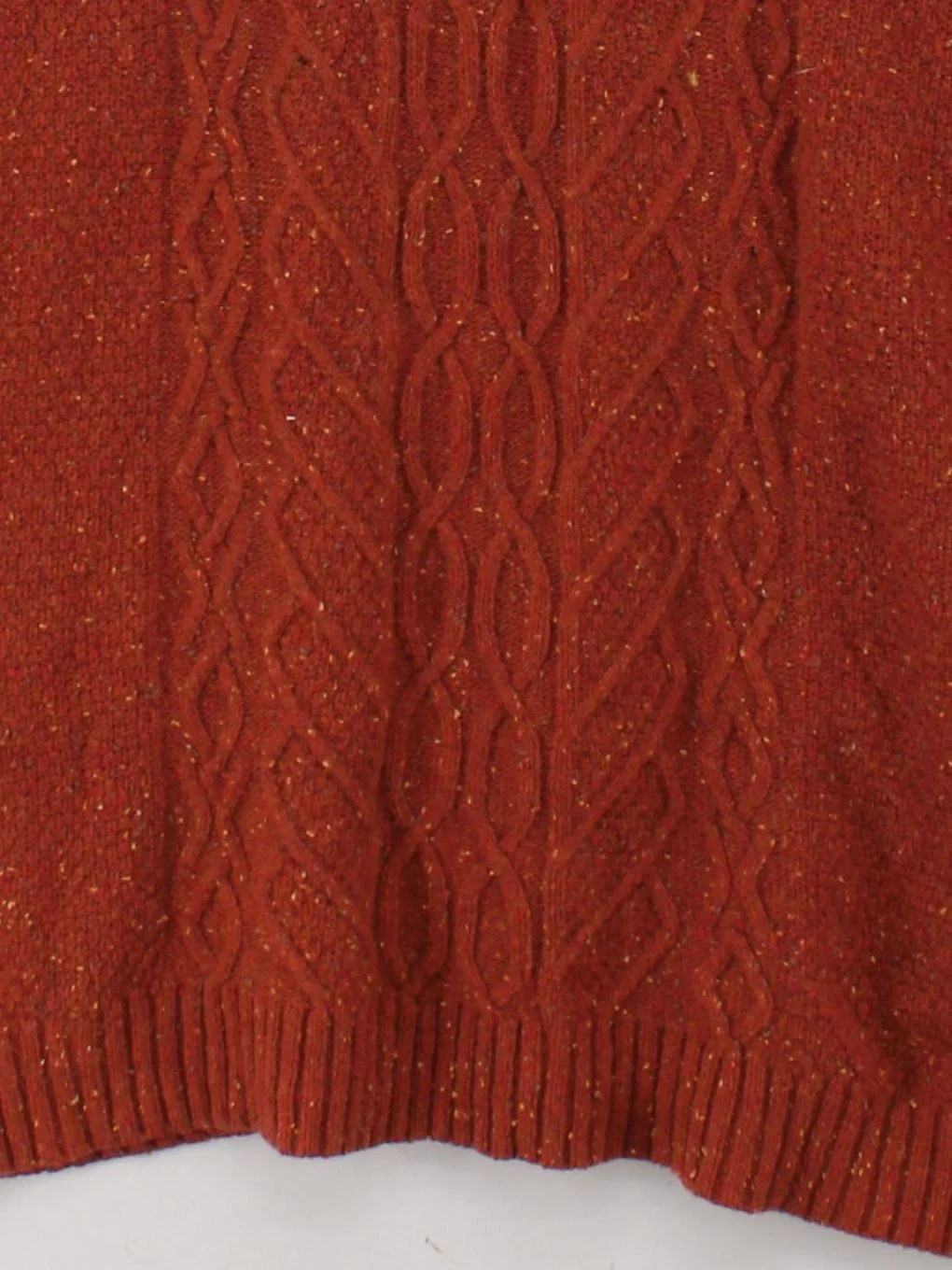 White Stuff Women's Jumper UK 20 Orange Wool with Nylon Crew Neck Pullover - Image 4