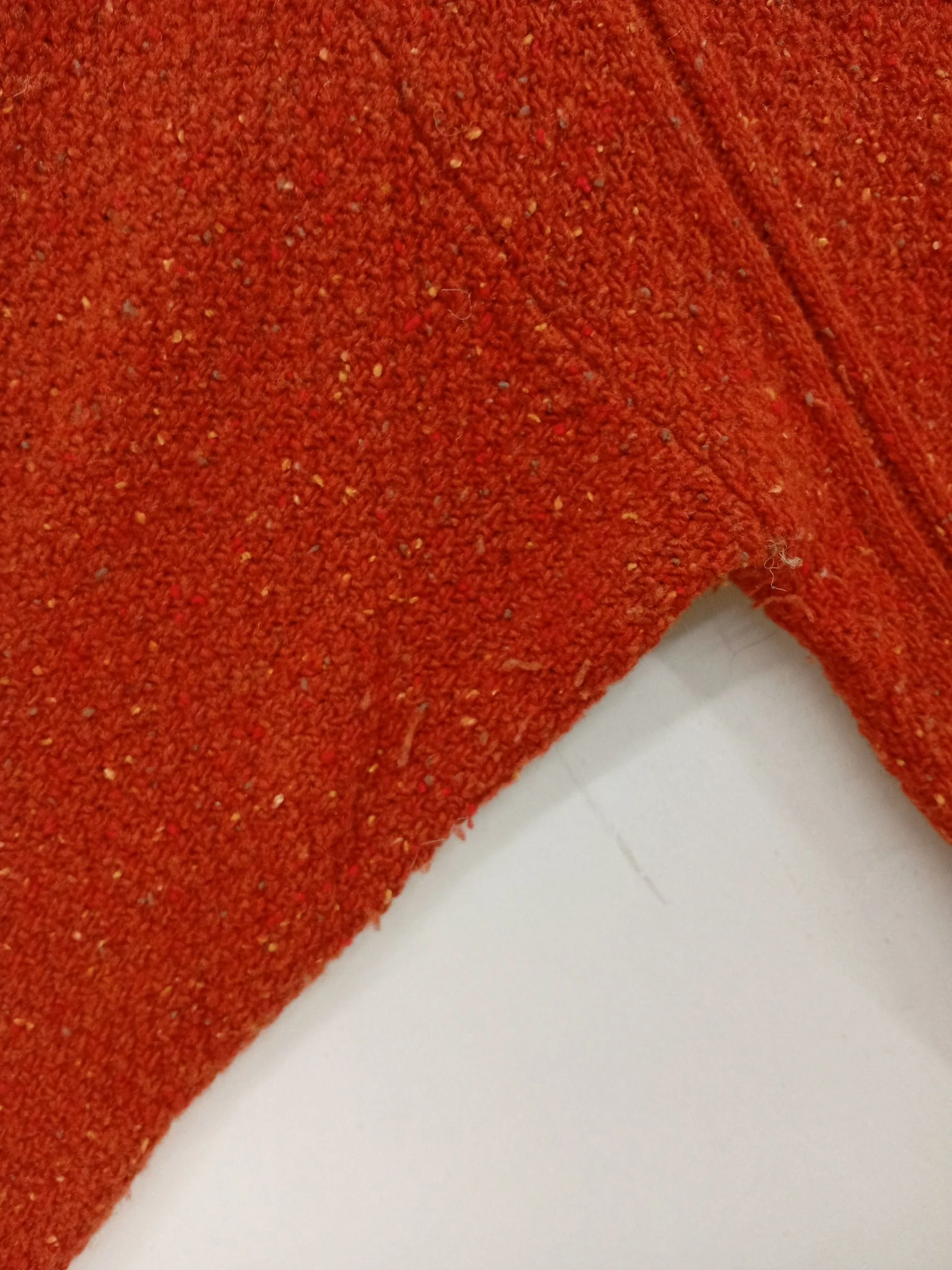 White Stuff Women's Jumper UK 20 Orange Wool with Nylon Crew Neck Pullover - Image 5