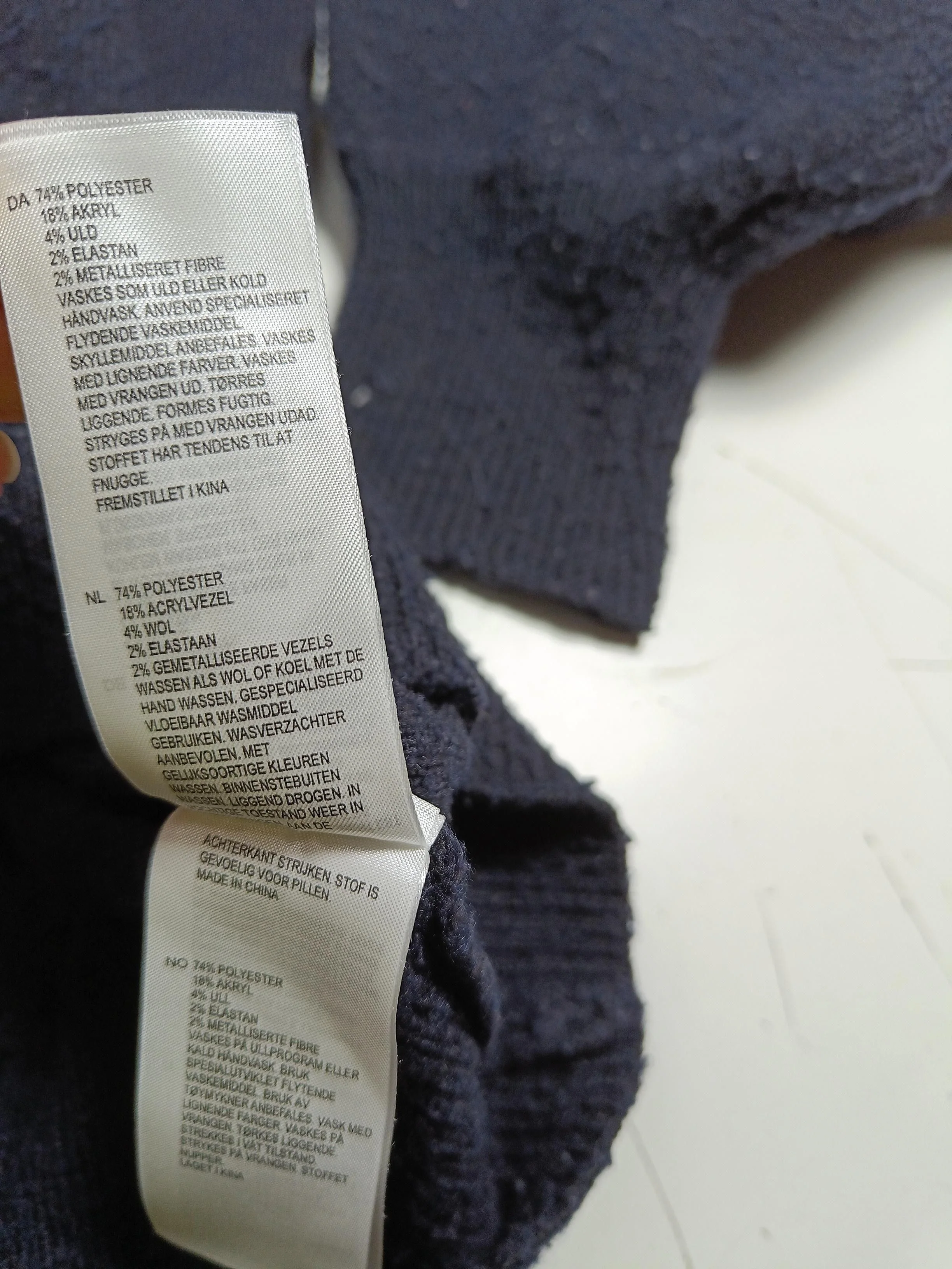 White Stuff Women's Jumper UK 6 Multi Polyester with Acrylic, Elastane Pullover - Image 7