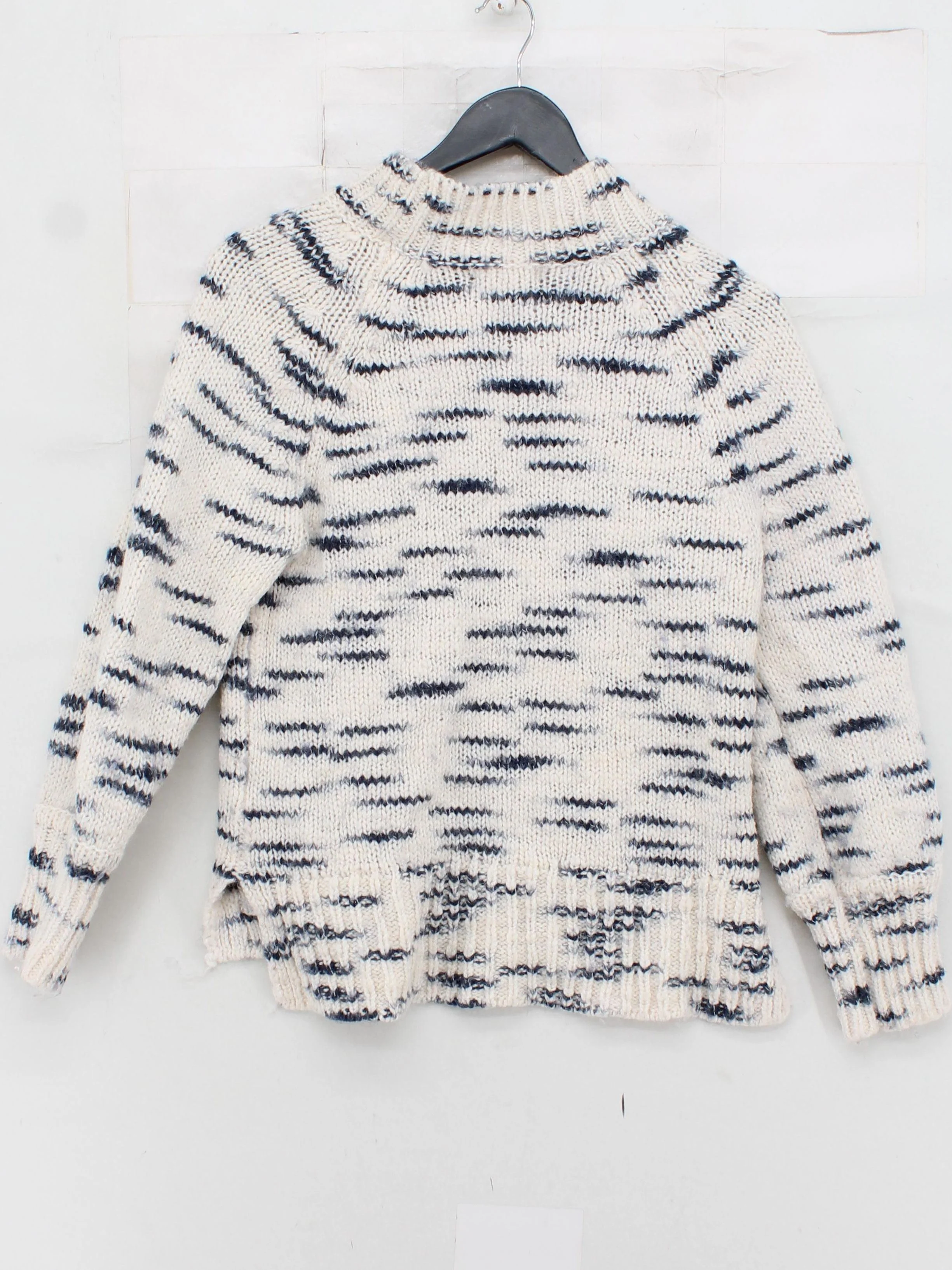 White Stuff Women's Jumper UK 8 Cream Acrylic with Wool Pullover - Image 2