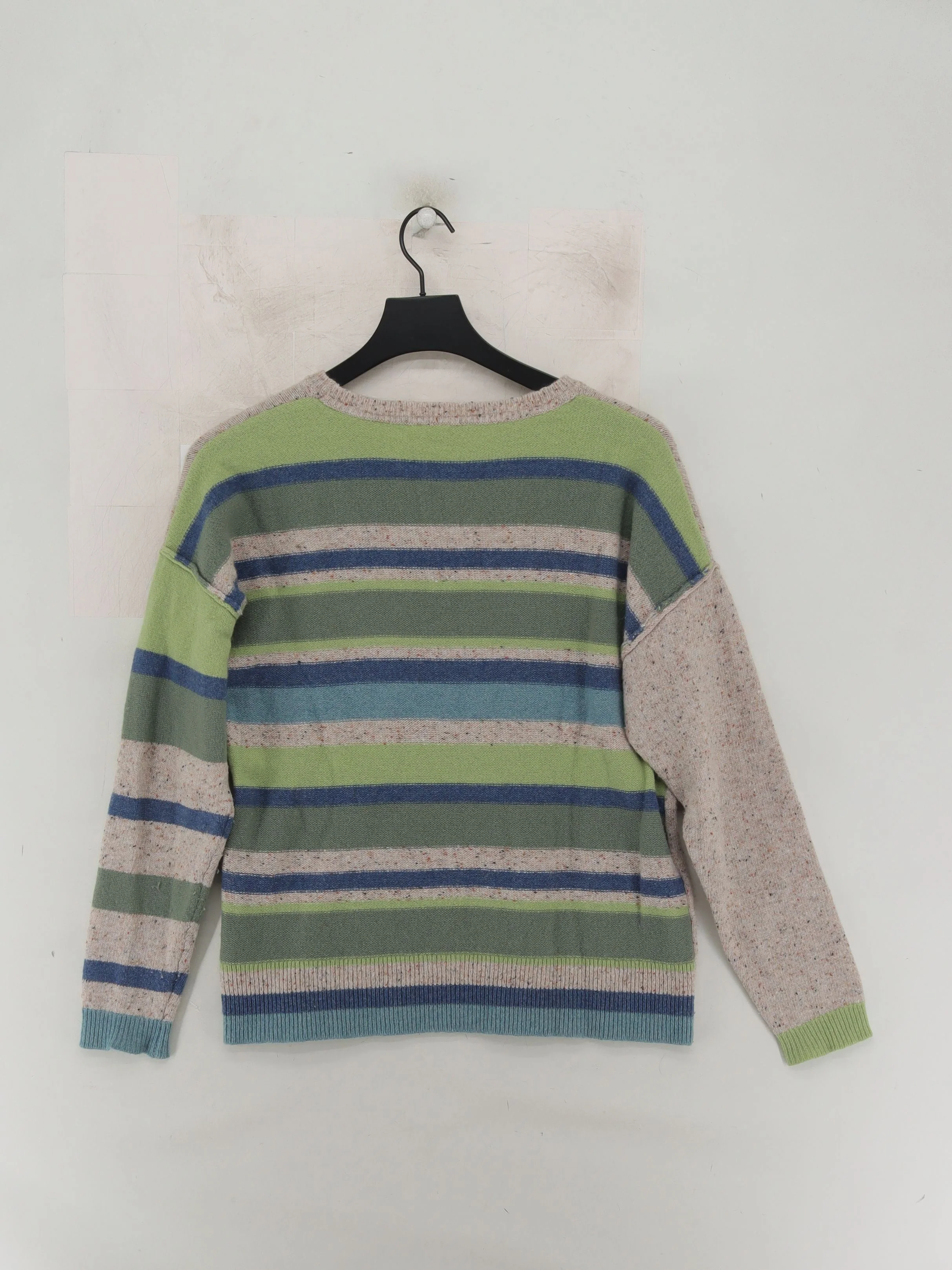 White Stuff Women's Jumper UK 8 Multi Wool with Nylon Pullover - Image 2