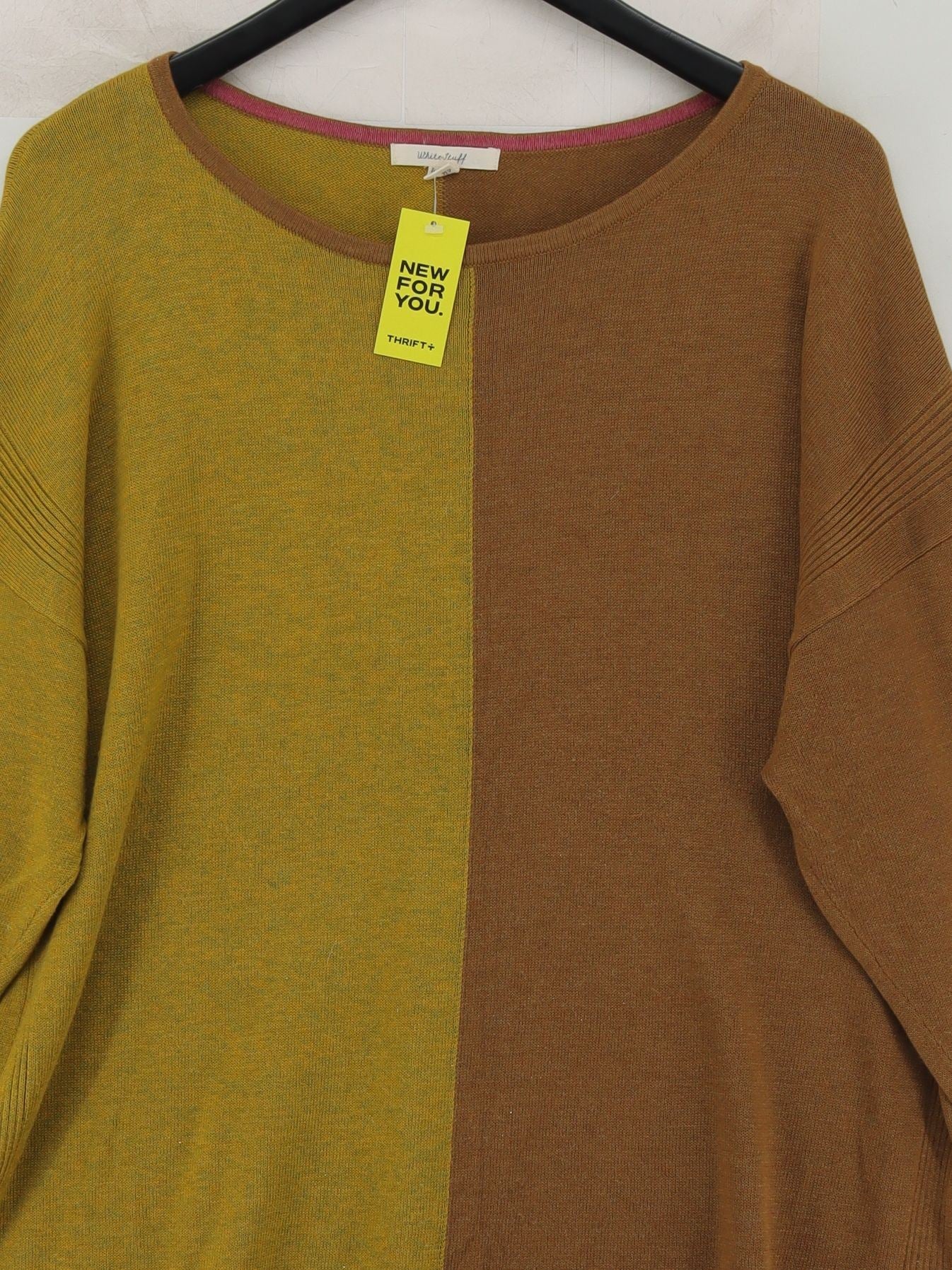 White Stuff Women's Jumper XS Brown 100% Other Round Neck Pullover - Image 3