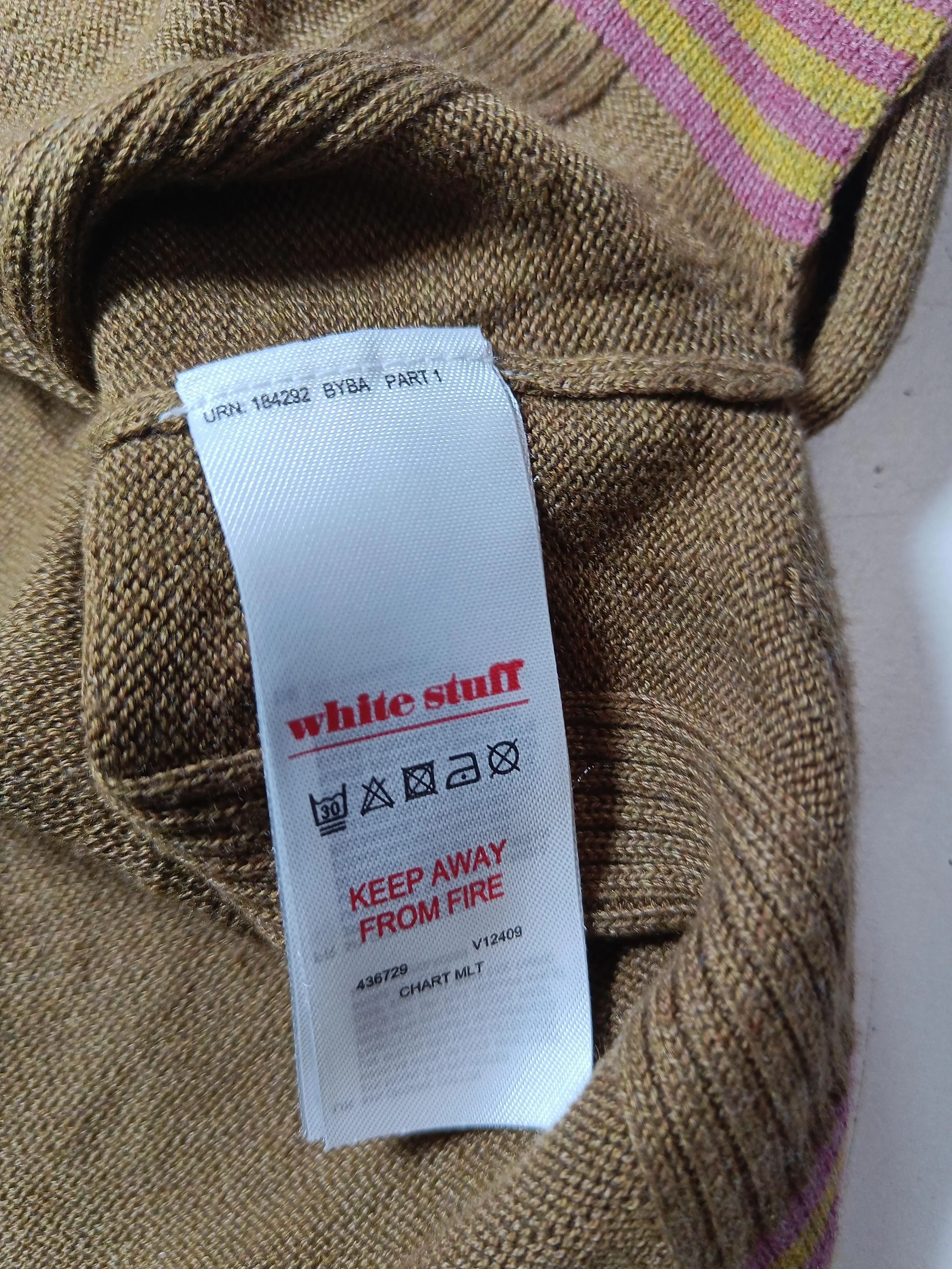 White Stuff Women's Jumper XS Brown 100% Other Round Neck Pullover - Image 7