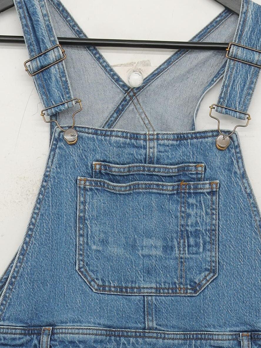 White Stuff Women's Jumpsuit UK 10 Blue Cotton with Elastane Straight Jumpsuit - Image 3