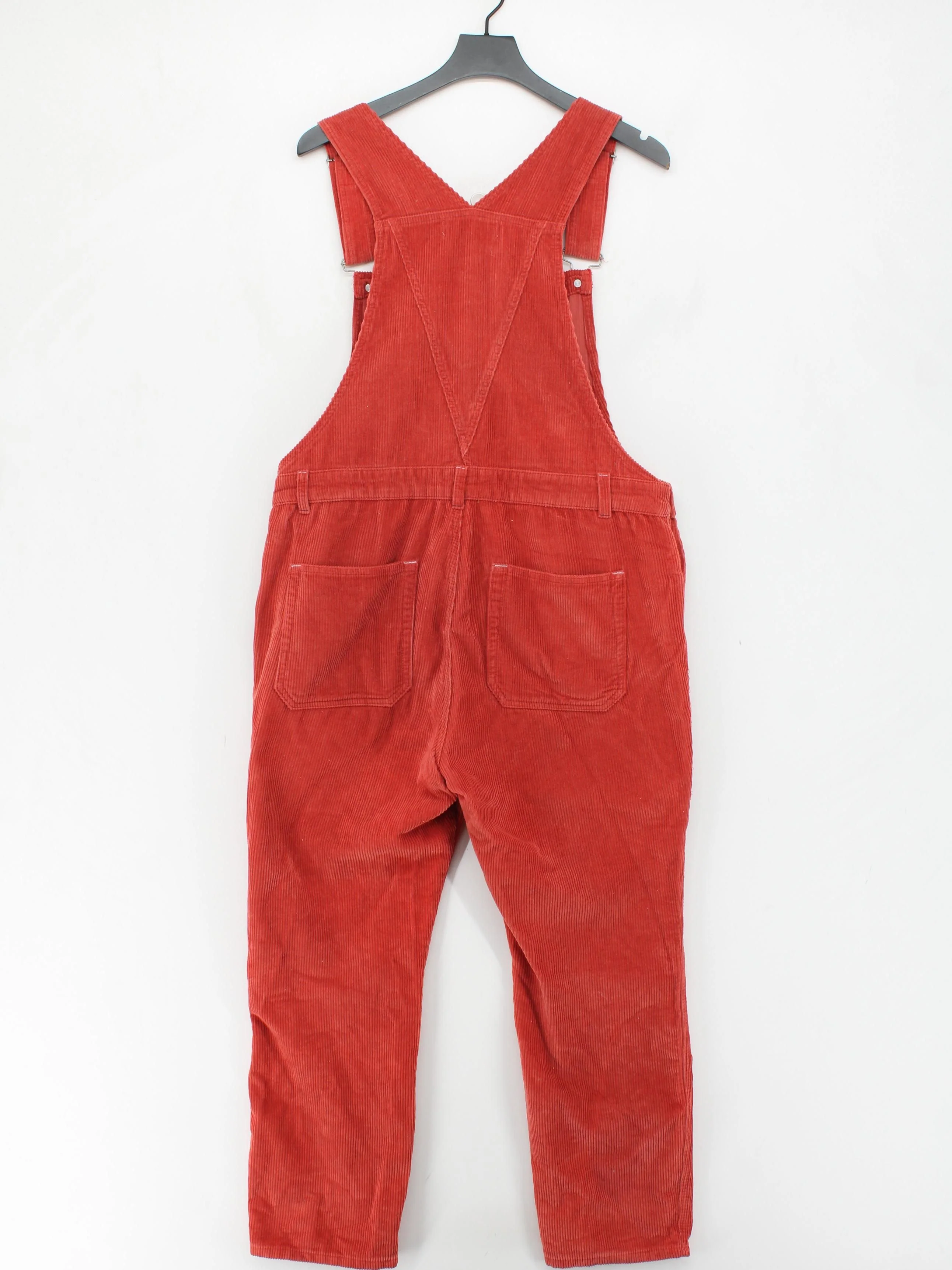 White Stuff Women's Jumpsuit UK 16 Red 100% Cotton Straight Jumpsuit - Image 2