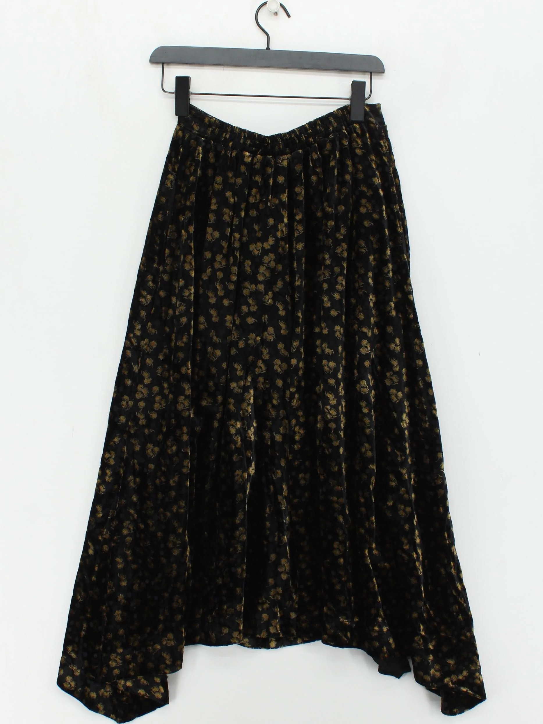 White Stuff Women's Maxi Skirt UK 8 Black Floral 100% Other Long Maxi - Image 2