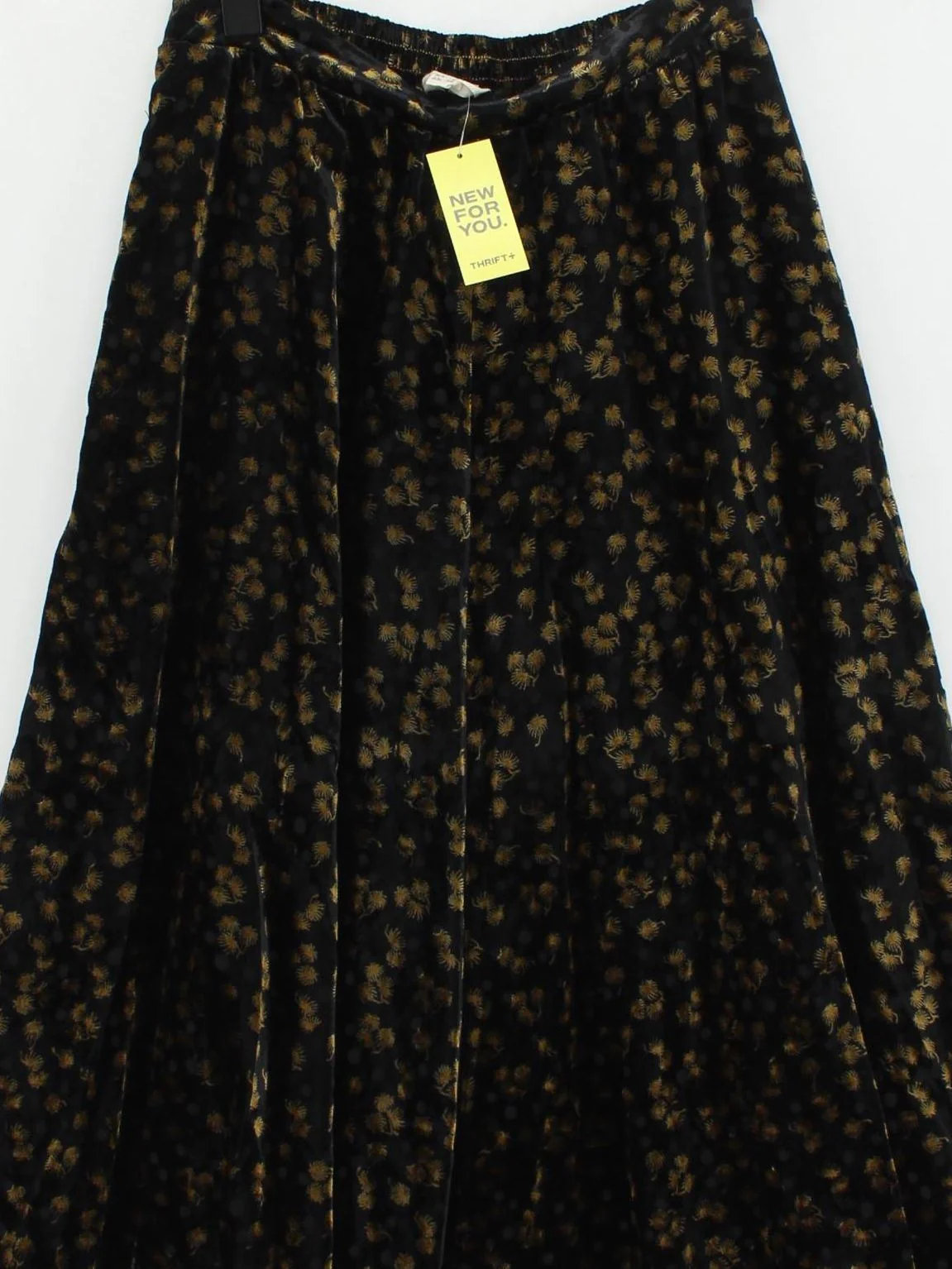 White Stuff Women's Maxi Skirt UK 8 Black Floral 100% Other Long Maxi - Image 3
