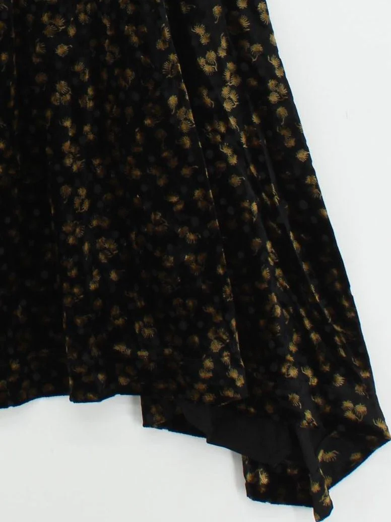 White Stuff Women's Maxi Skirt UK 8 Black Floral 100% Other Long Maxi - Image 4