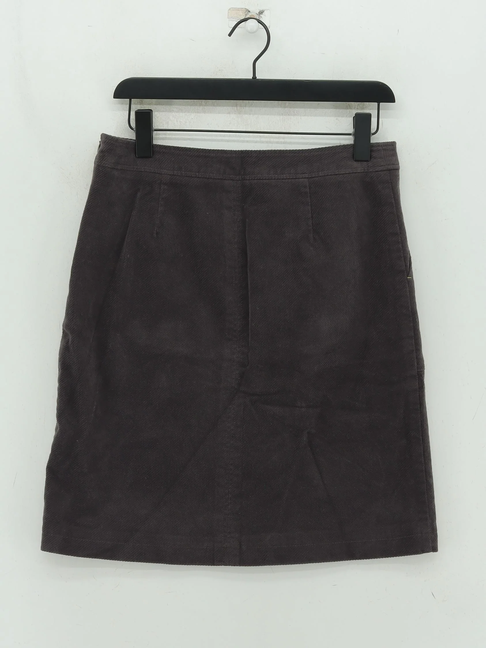 White Stuff Women's Midi Skirt UK 10 Grey Cotton - Image 2