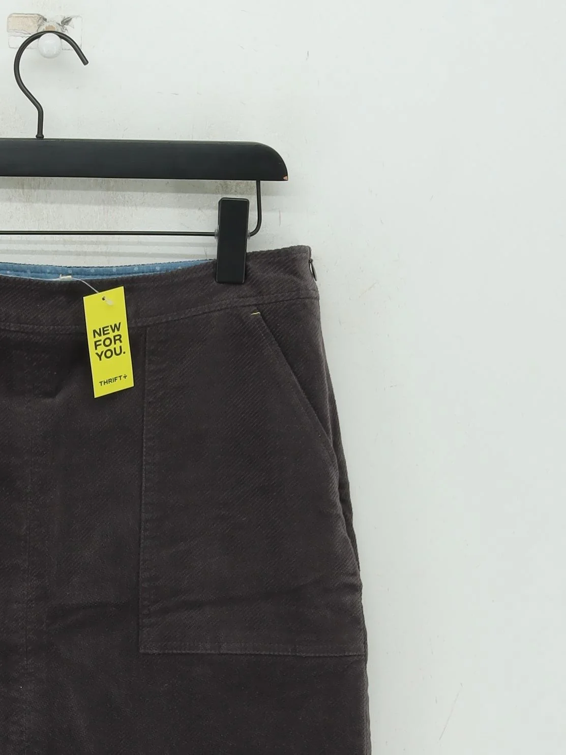 White Stuff Women's Midi Skirt UK 10 Grey Cotton - Image 4