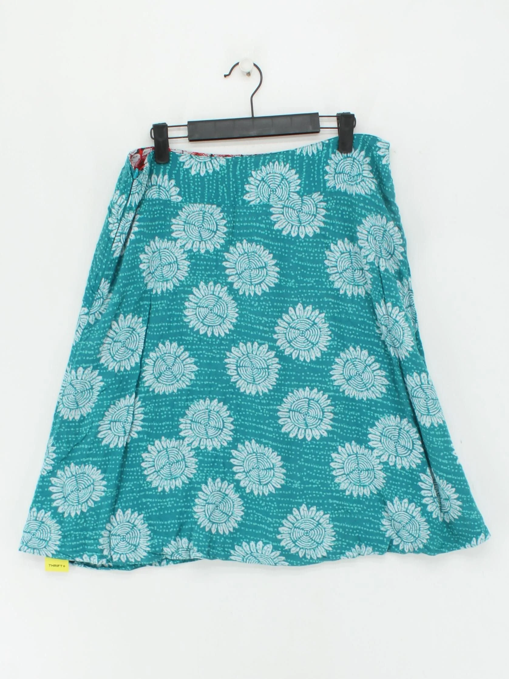 White Stuff Women's Midi Skirt UK 12 Multi 100% Viscose Midi A-Line - Image 2