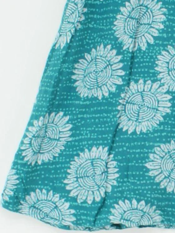 White Stuff Women's Midi Skirt UK 12 Multi 100% Viscose Midi A-Line - Image 4