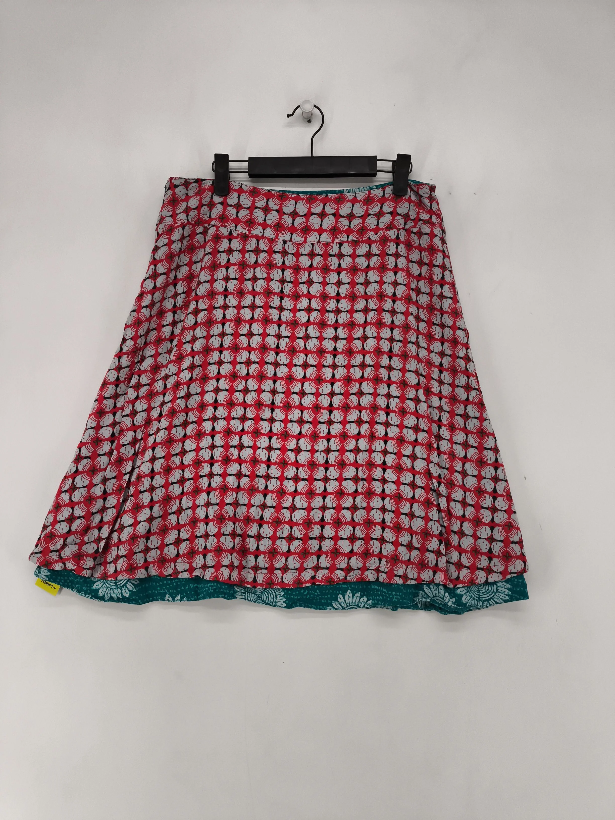 White Stuff Women's Midi Skirt UK 12 Multi 100% Viscose Midi A-Line - Image 7