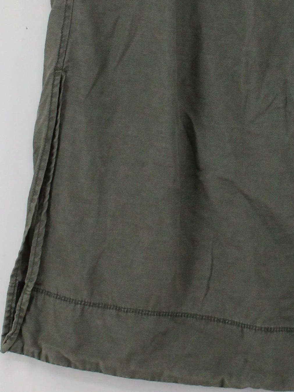 White Stuff Women's Midi Skirt UK 16 Green Lyocell Modal with Linen Midi A-Line - Image 4