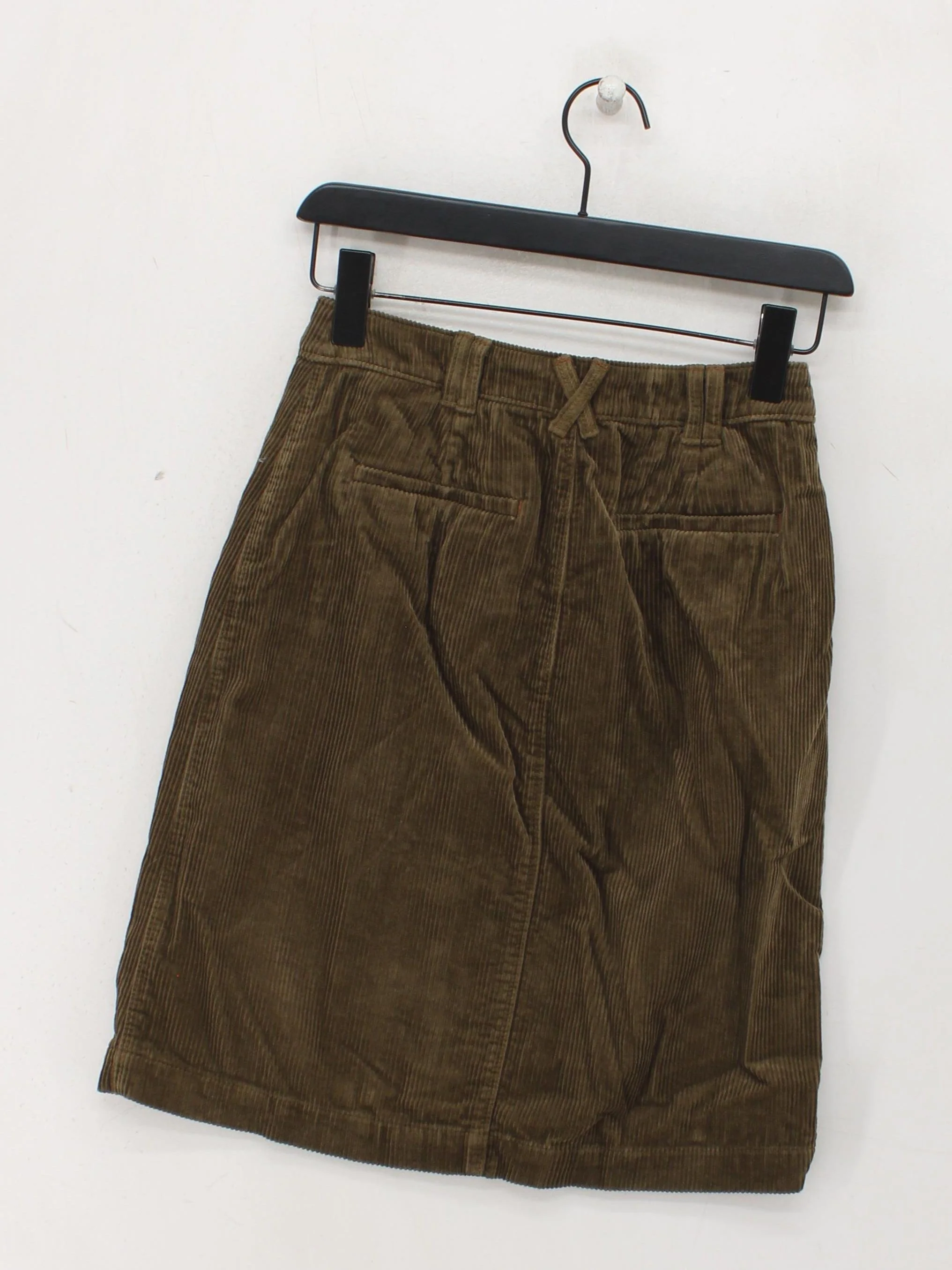 White Stuff Women's Midi Skirt UK 6 Brown Cotton - Image 2