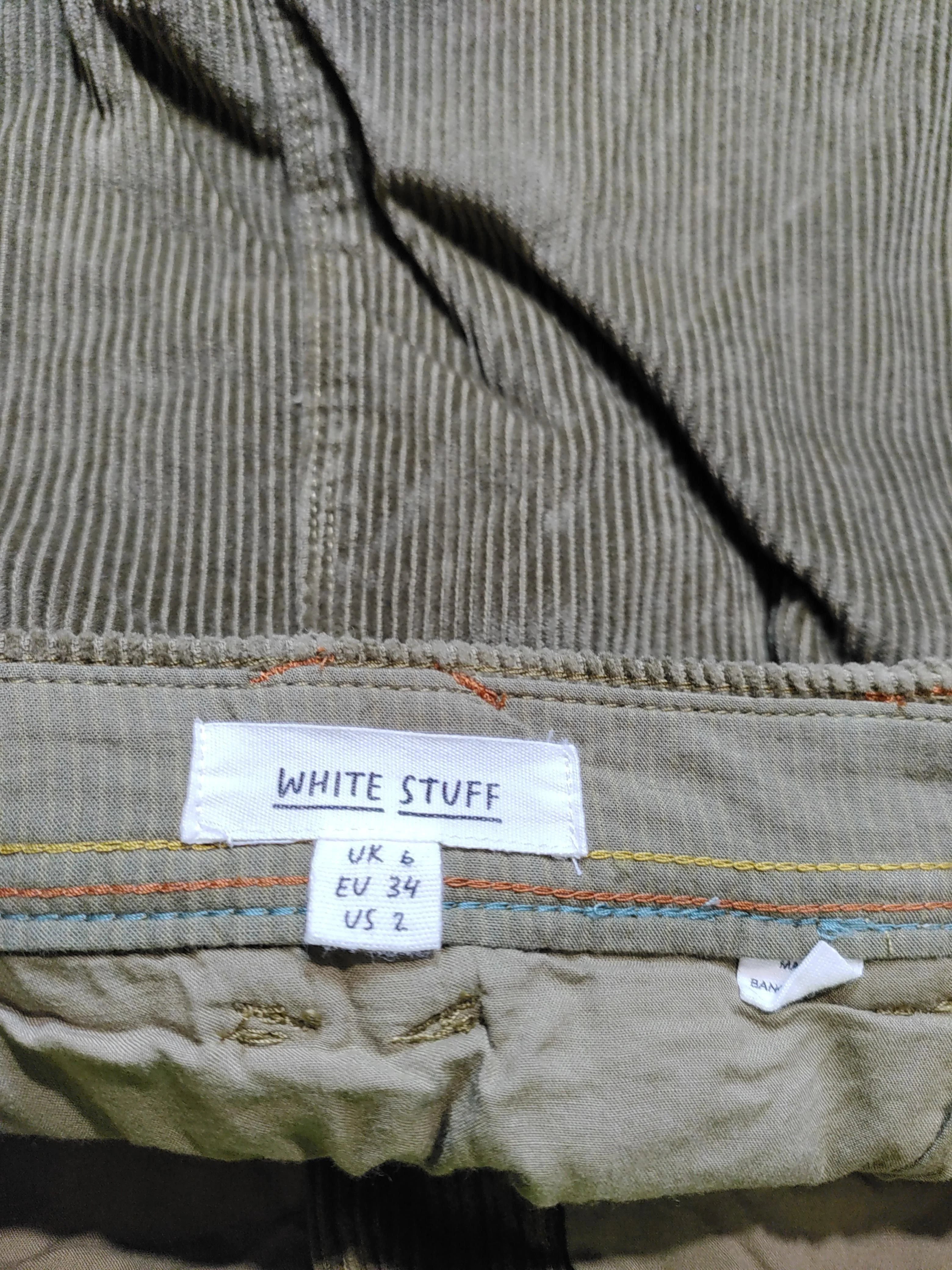 White Stuff Women's Midi Skirt UK 6 Brown Cotton - Image 5
