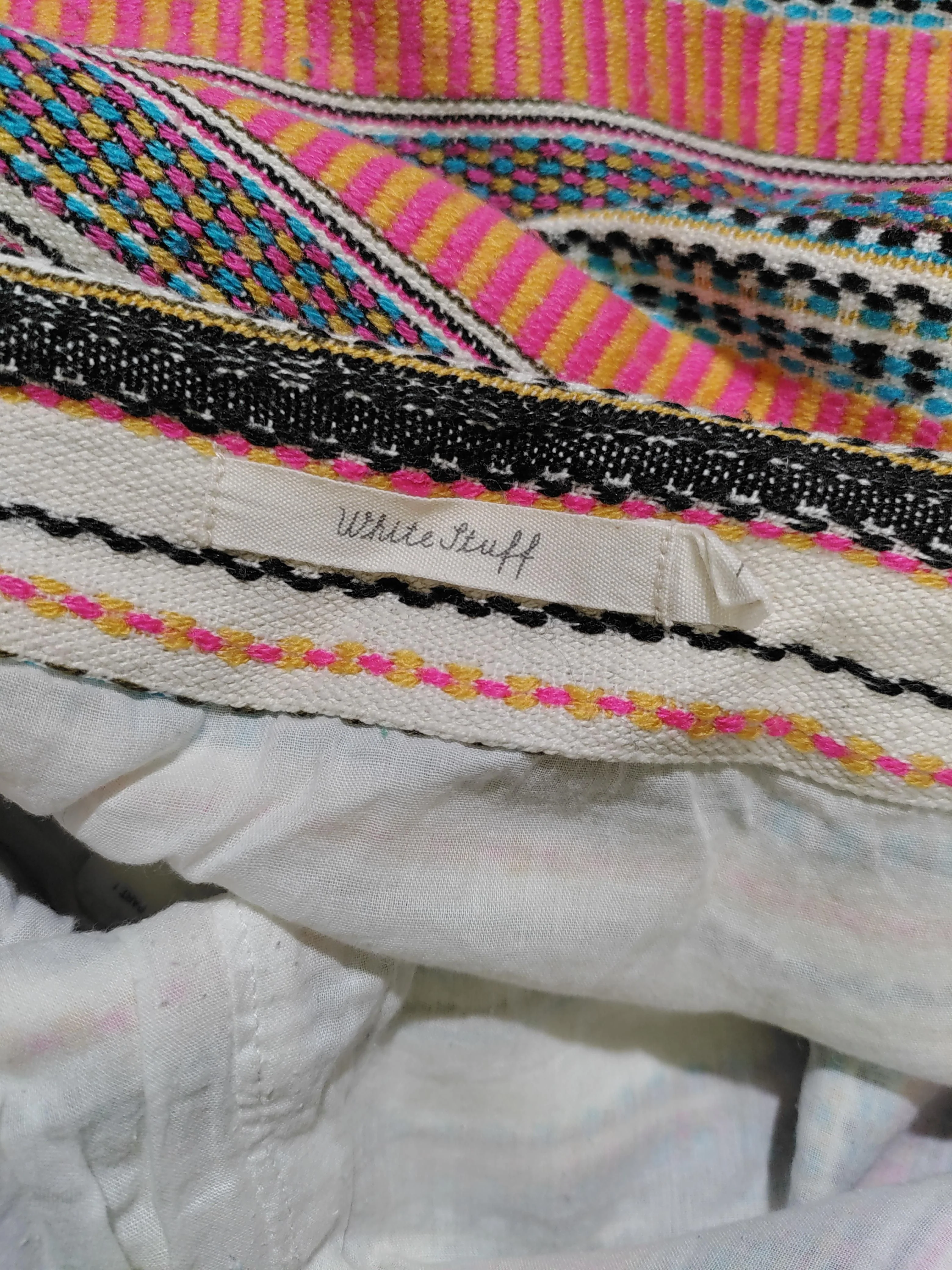 White Stuff Women's Mini Skirt UK 10 Multi Cotton - Image 5