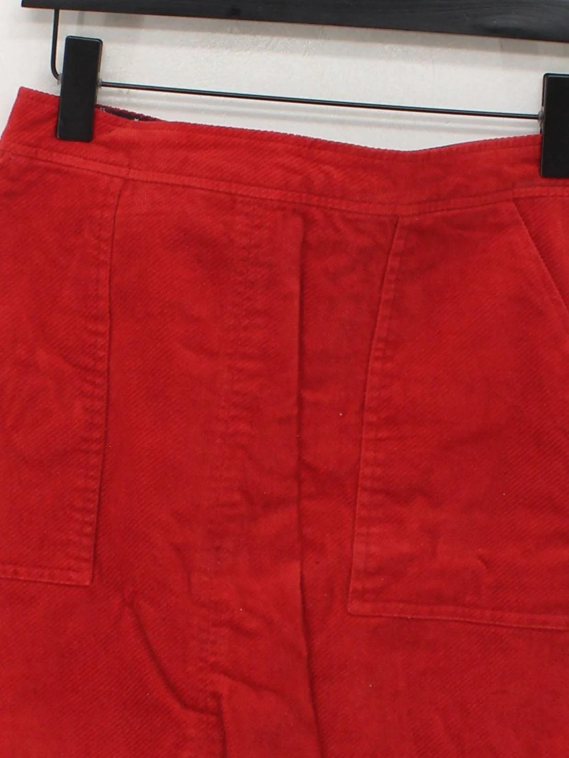White Stuff Women's Mini Skirt UK 10 Red Cotton with Elastane, Polyester Mini - Image 3