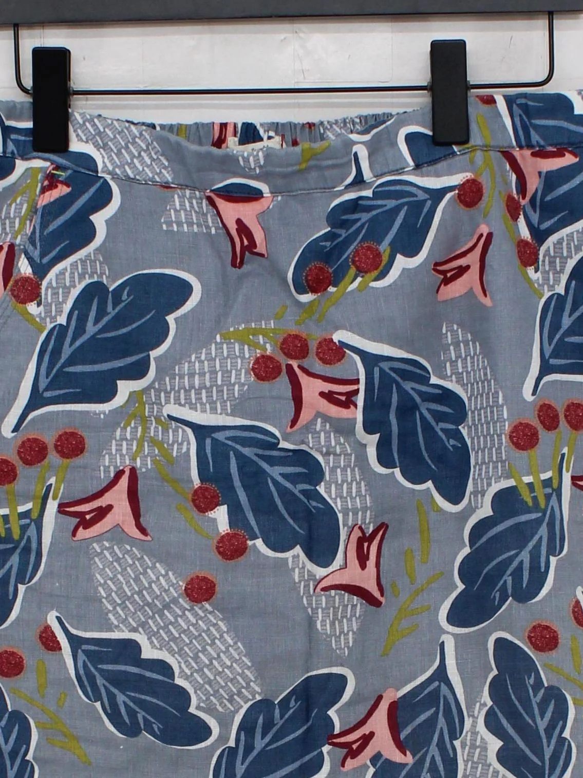 White Stuff Women's Mini Skirt UK 14 Multi Floral 100% Cotton Short Mini - Image 3