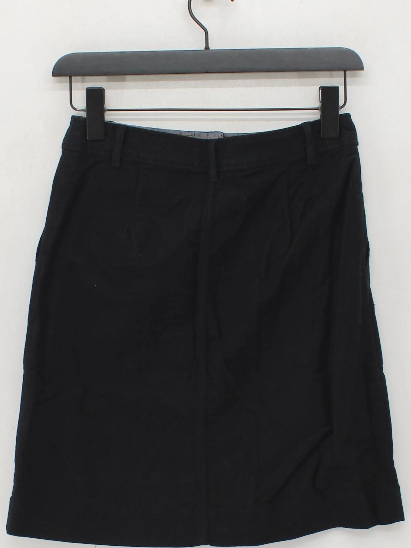 White Stuff Women's Mini Skirt UK 6 Black Cotton - Image 2