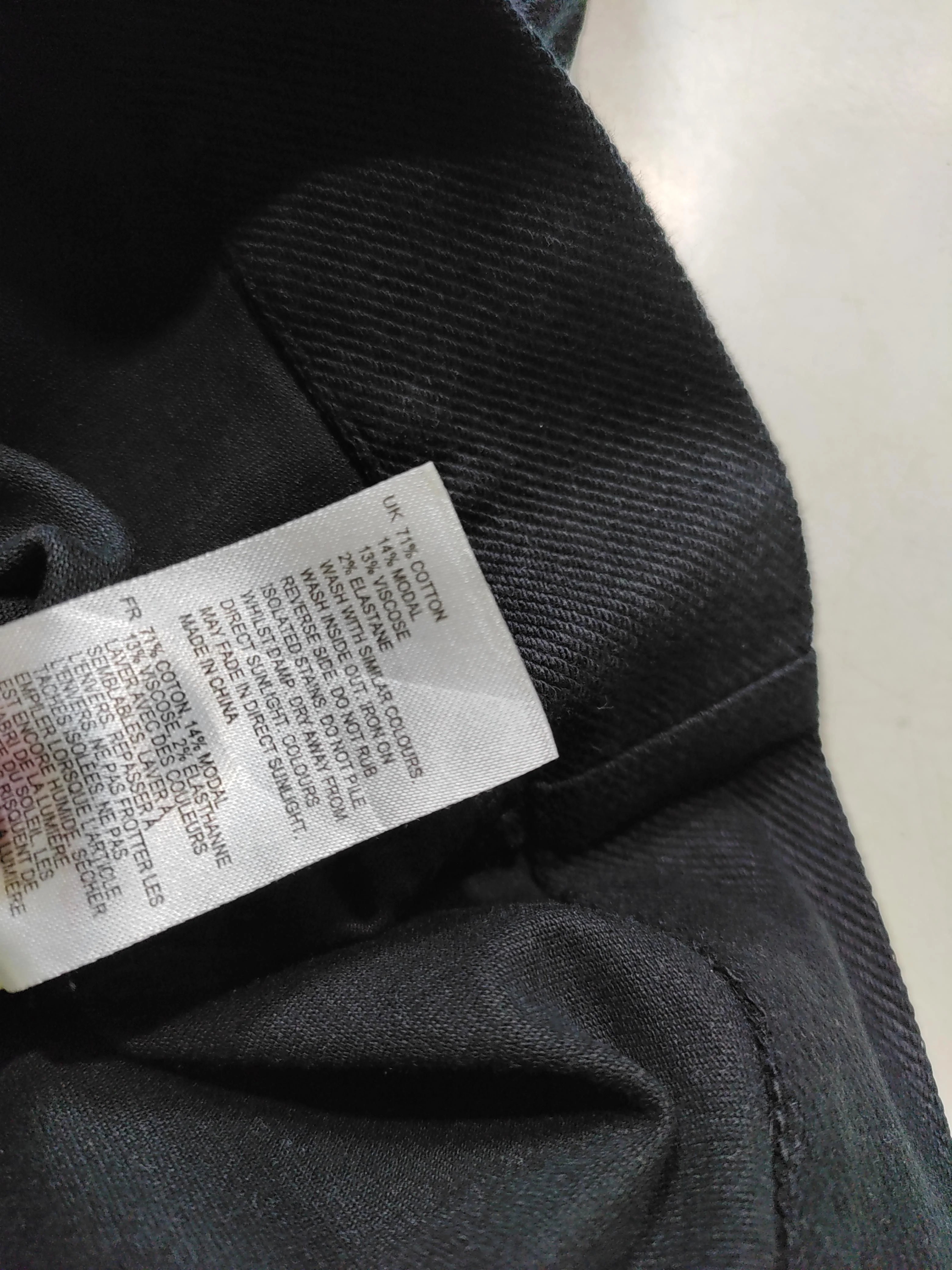 White Stuff Women's Mini Skirt UK 6 Black Cotton - Image 6