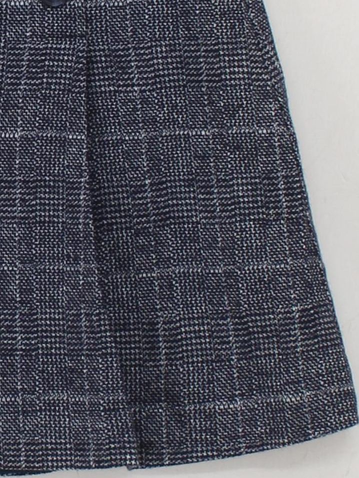 White Stuff Women's Mini Skirt UK 6 Blue Wool with Polyester, Elastane Mini - Image 4