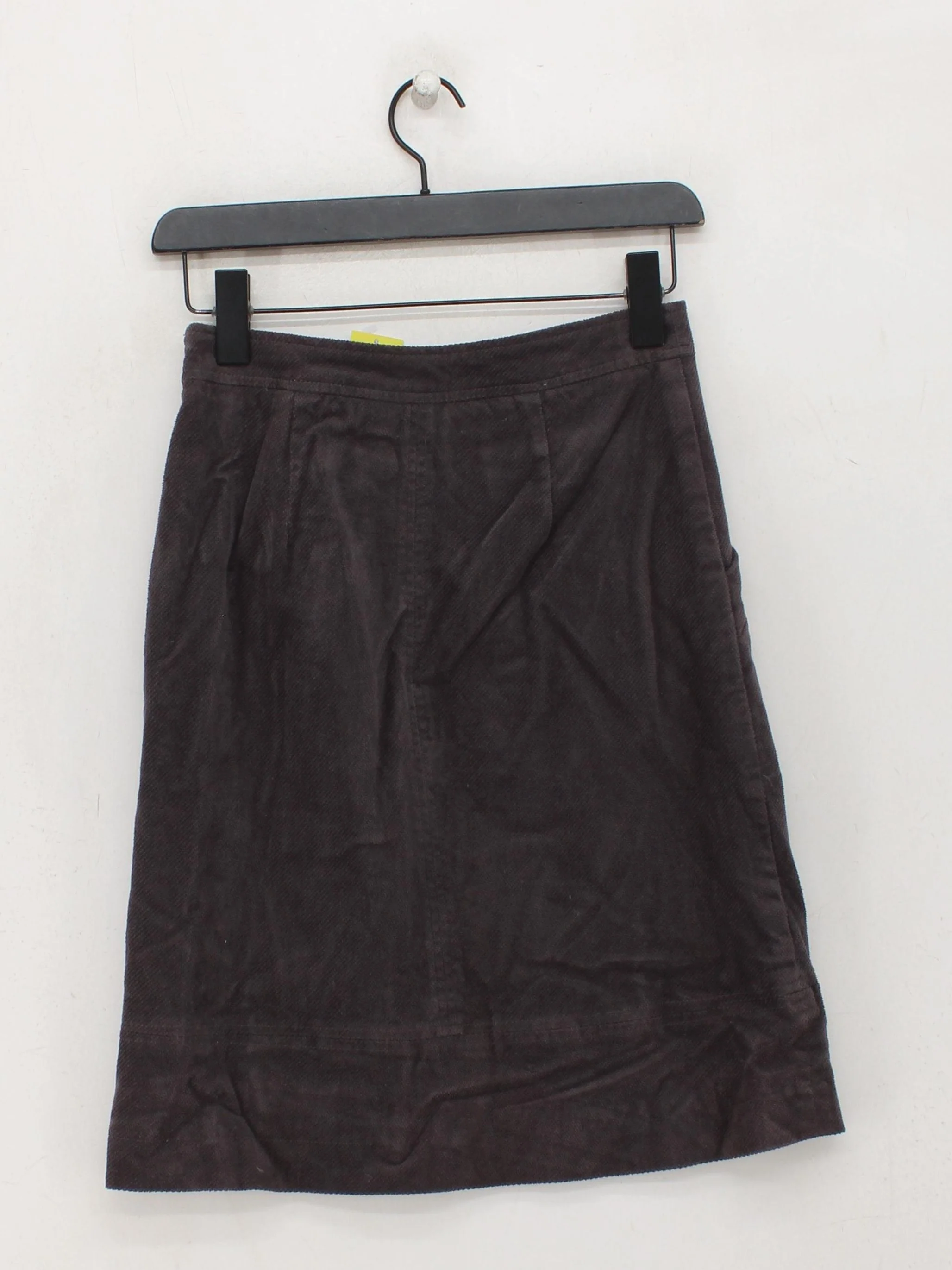 White Stuff Women's Mini Skirt UK 6 Brown Cotton with Elastane Short Mini - Image 2