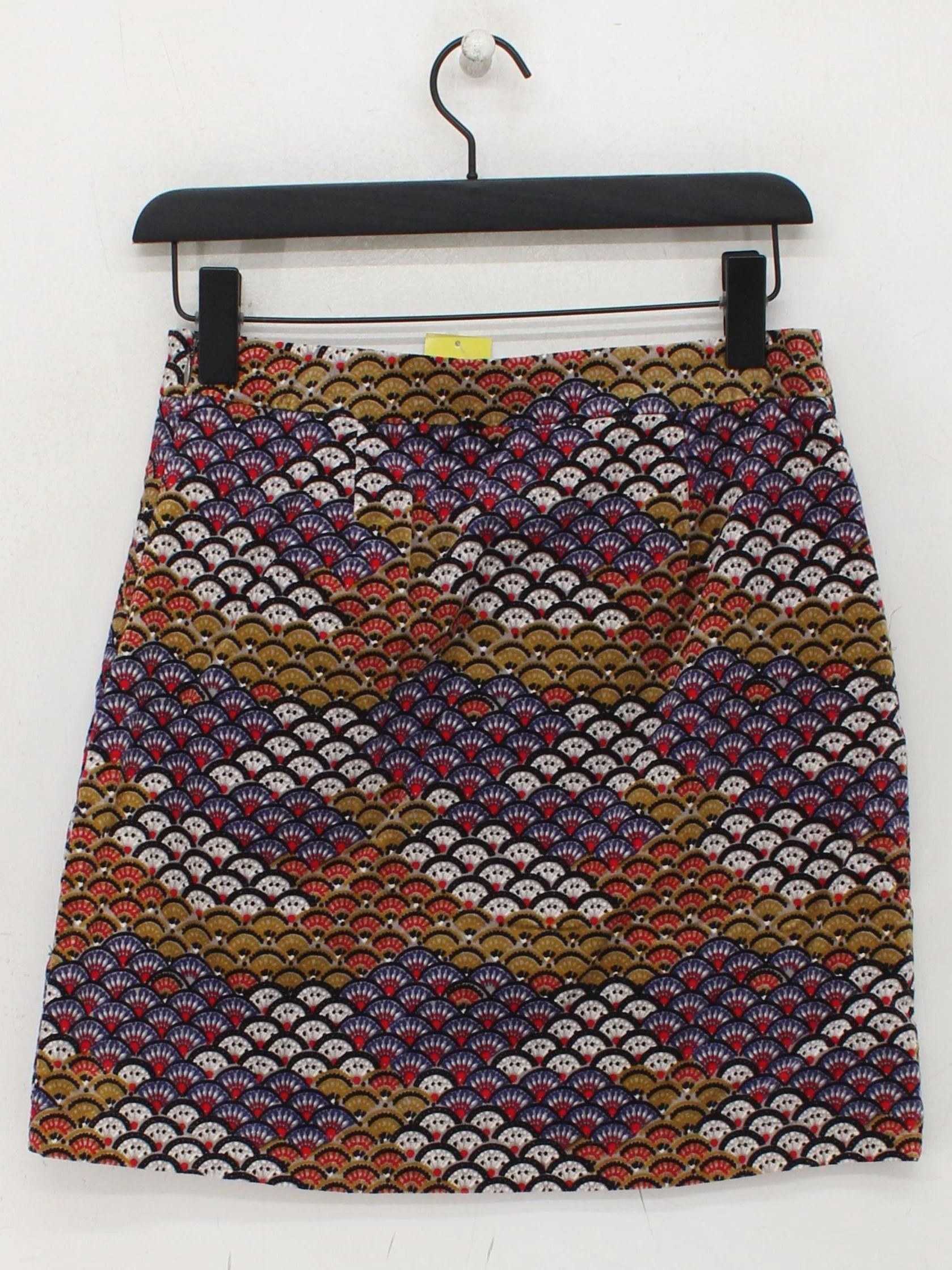 White Stuff Women's Mini Skirt UK 6 Multi Cotton with Elastane Short Mini - Image 2