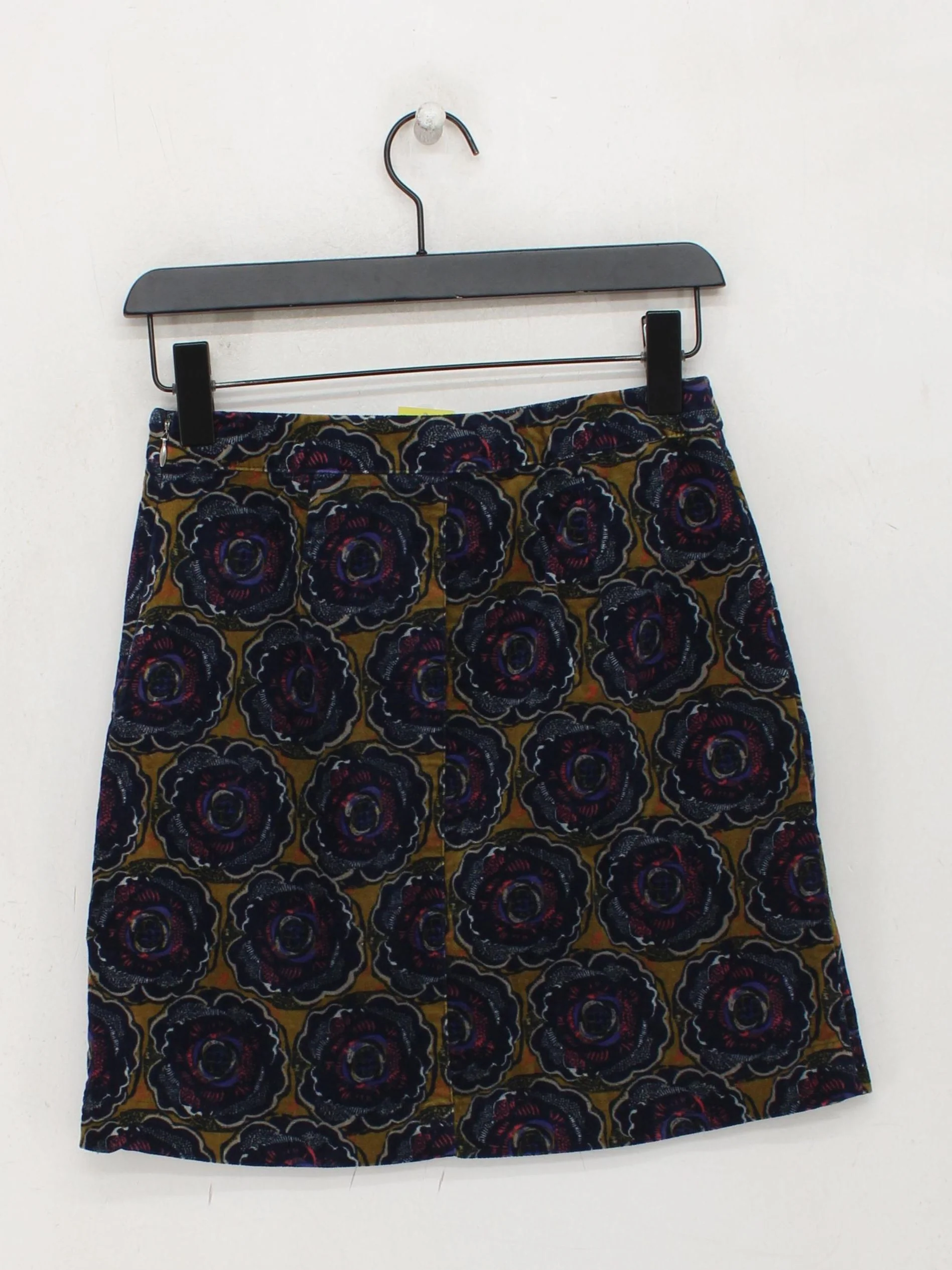 White Stuff Women's Mini Skirt UK 6 Multi Floral Cotton with Elastane Short Mini - Image 2