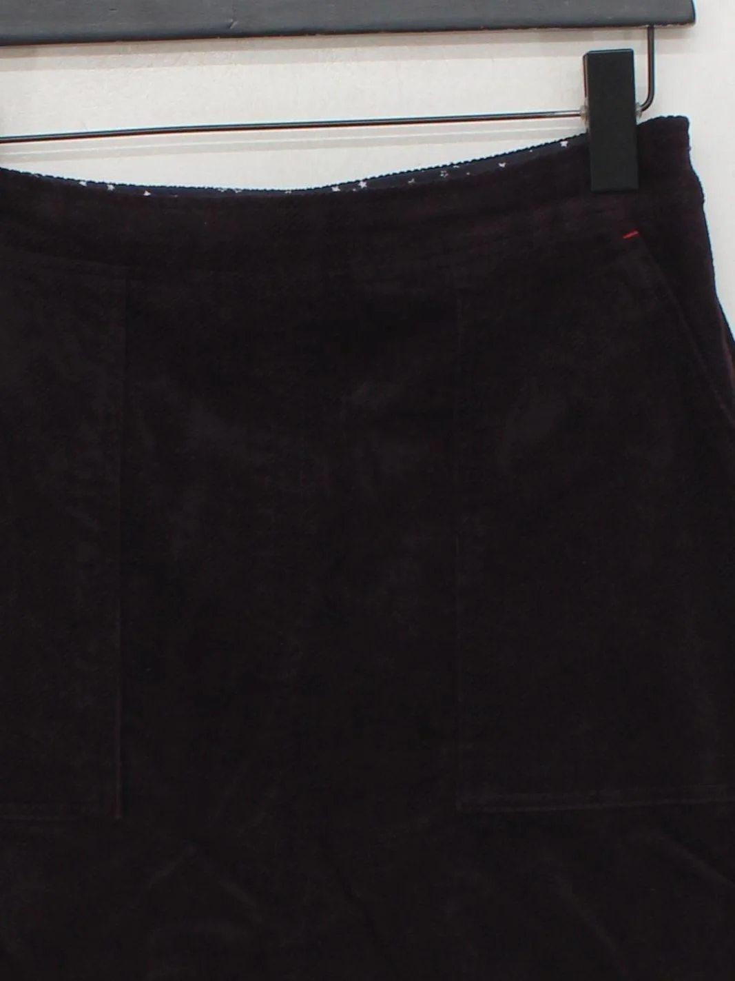White Stuff Women's Mini Skirt UK 6 Purple Cotton with Elastane Short Mini - Image 3
